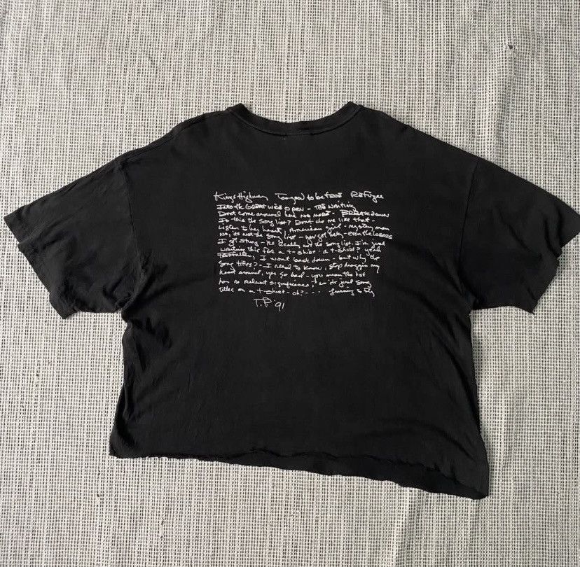 Band Tees Vintage distressed tom petty solo singer 90s like boxy Size US XL / EU 56 / 4 - 2 Thumbnail