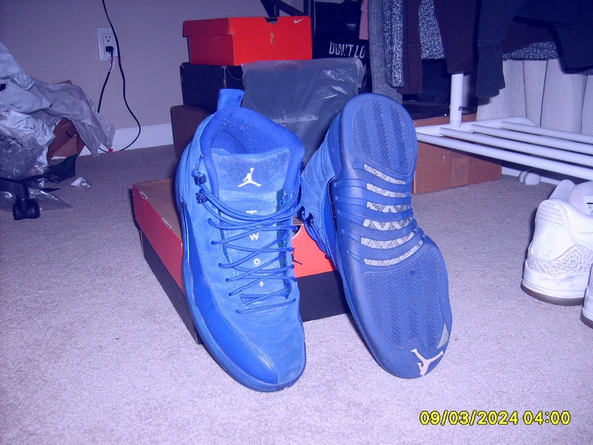 Jordan Brand Air Jordan 12s ‘deep royal’ Size US 10 / EU 43 - 4 Thumbnail