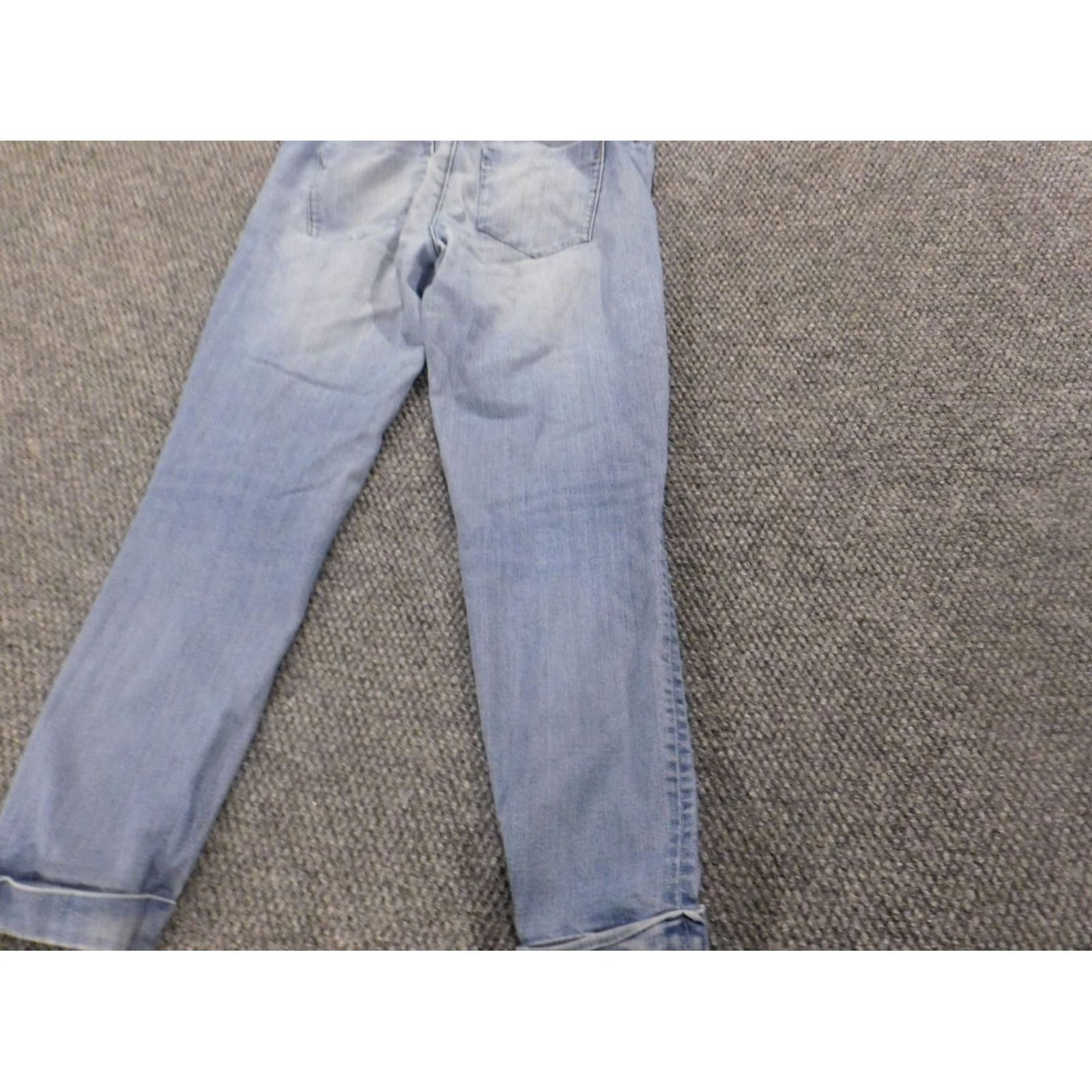 Loft Ann Taylor LOFT Jeans 4 Blue Skinny Ankle Denim Stretch Women Regular Size 27" / US 4 / IT 40 - 6 Thumbnail