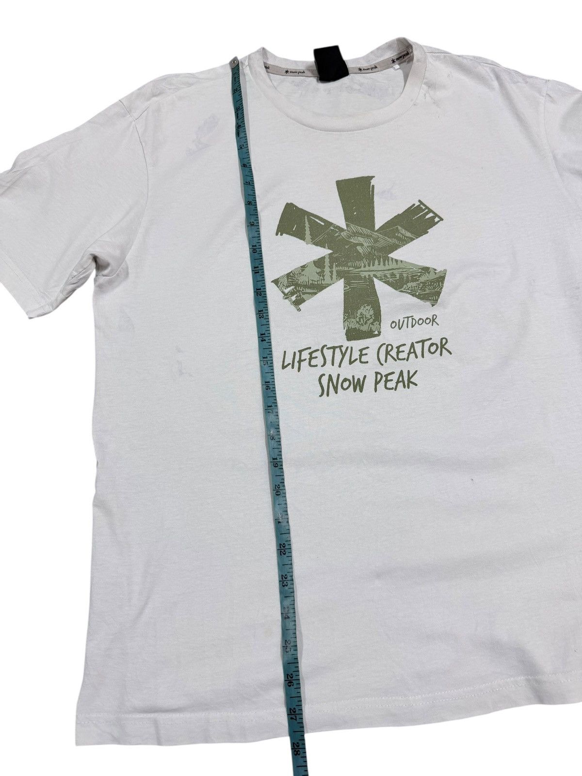 Snow Peak Snow Peak Outdoor Lifestyle Creator Logo Tee Size US M / EU 48-50 / 2 - 12 Thumbnail