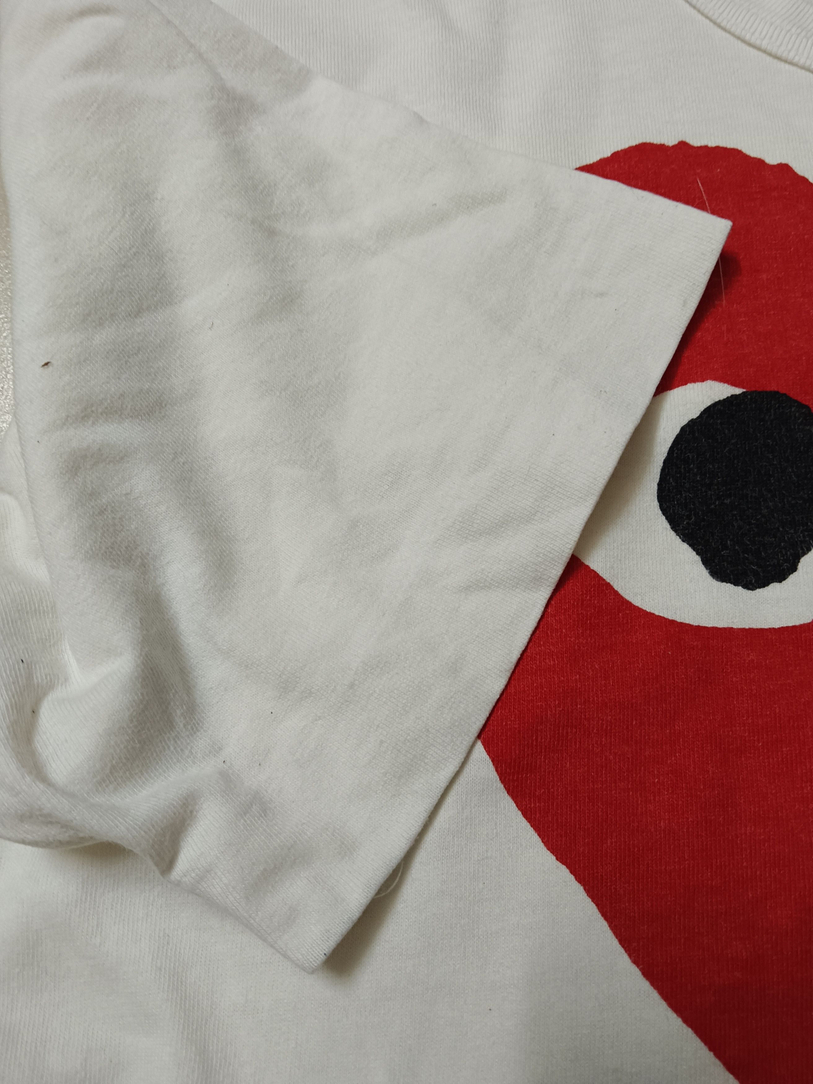 Comme des Garcons Comme Des Garcons Play Tshirt Size US M / EU 48-50 / 2 - 8 Thumbnail