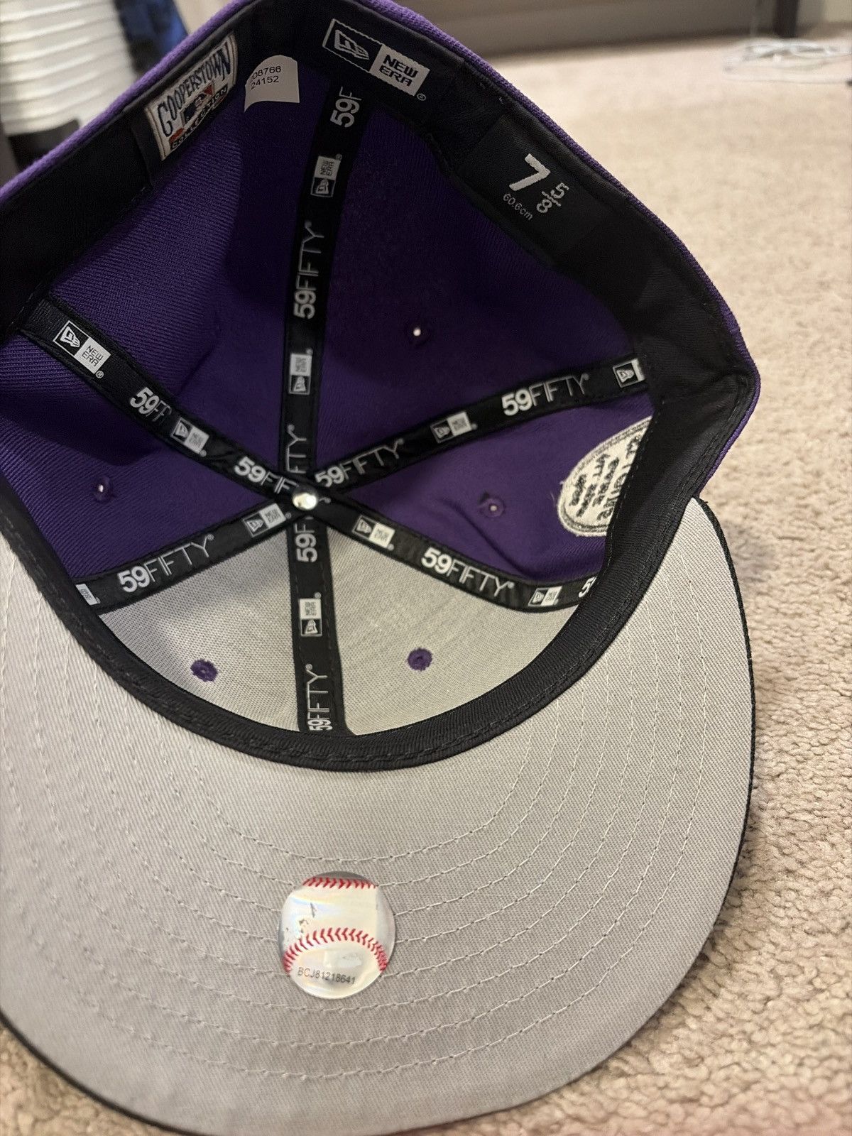 New Era Brand New, New Era St.Louis Cardinals hat Size 7 5/8 Size ONE SIZE - 3 Thumbnail