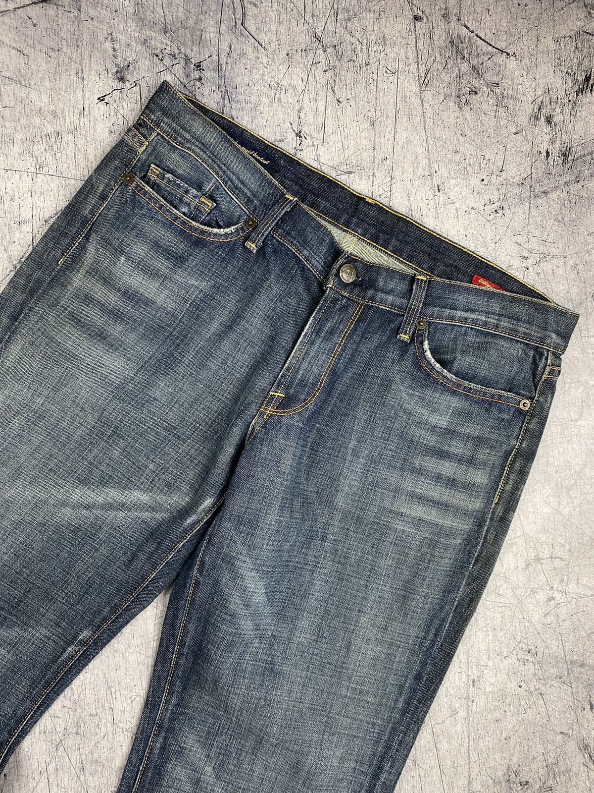 7 For All Mankind Jerome Dahan Relaxed Bootcut Pants New Age Cowboys USA Made Size US 32 / EU 48 - 9 Thumbnail