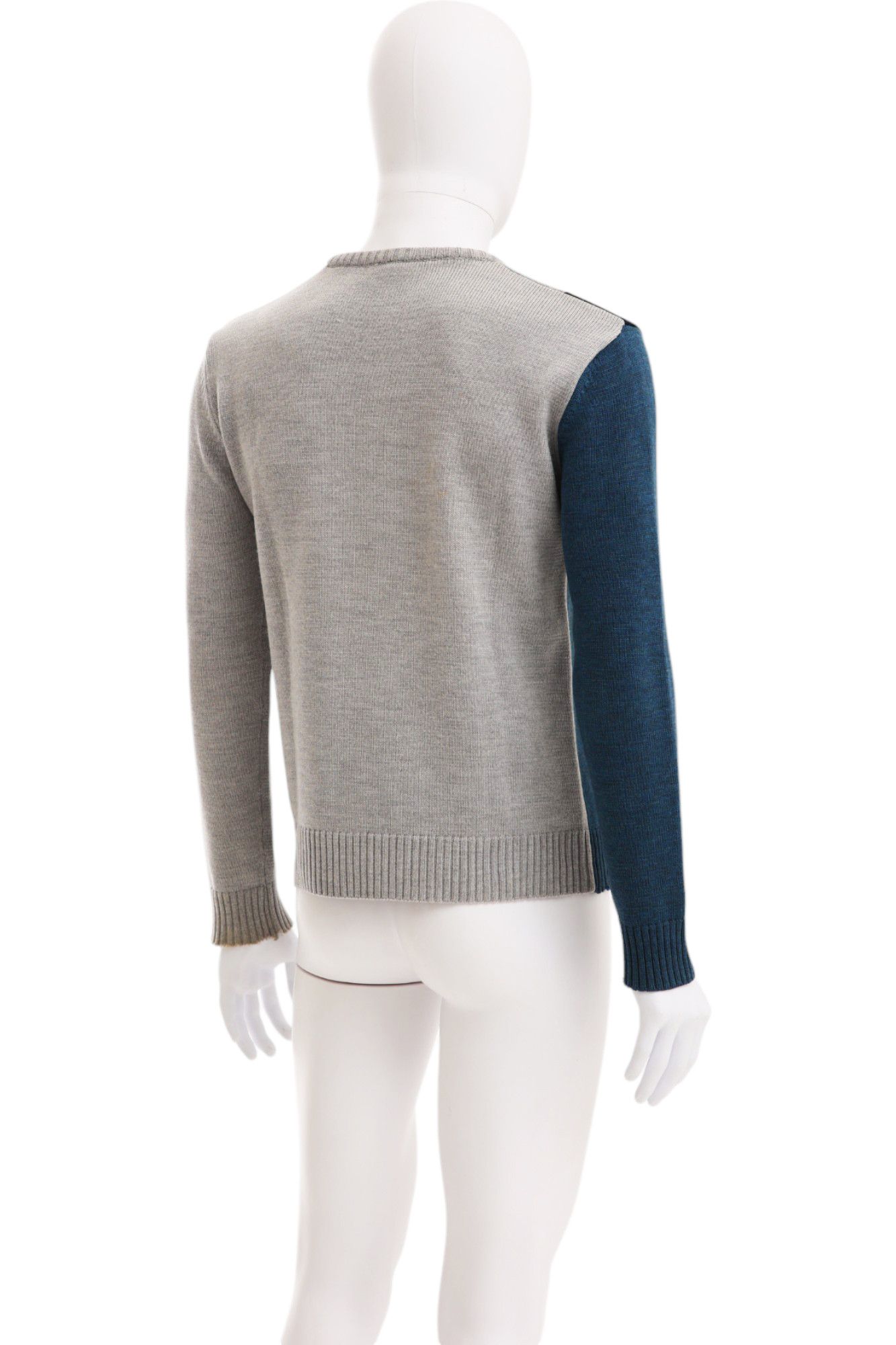 Raf Simons S/S 2000 Geometric Merino Wool Sweater Size US L / EU 52-54 / 3 - 4 Thumbnail