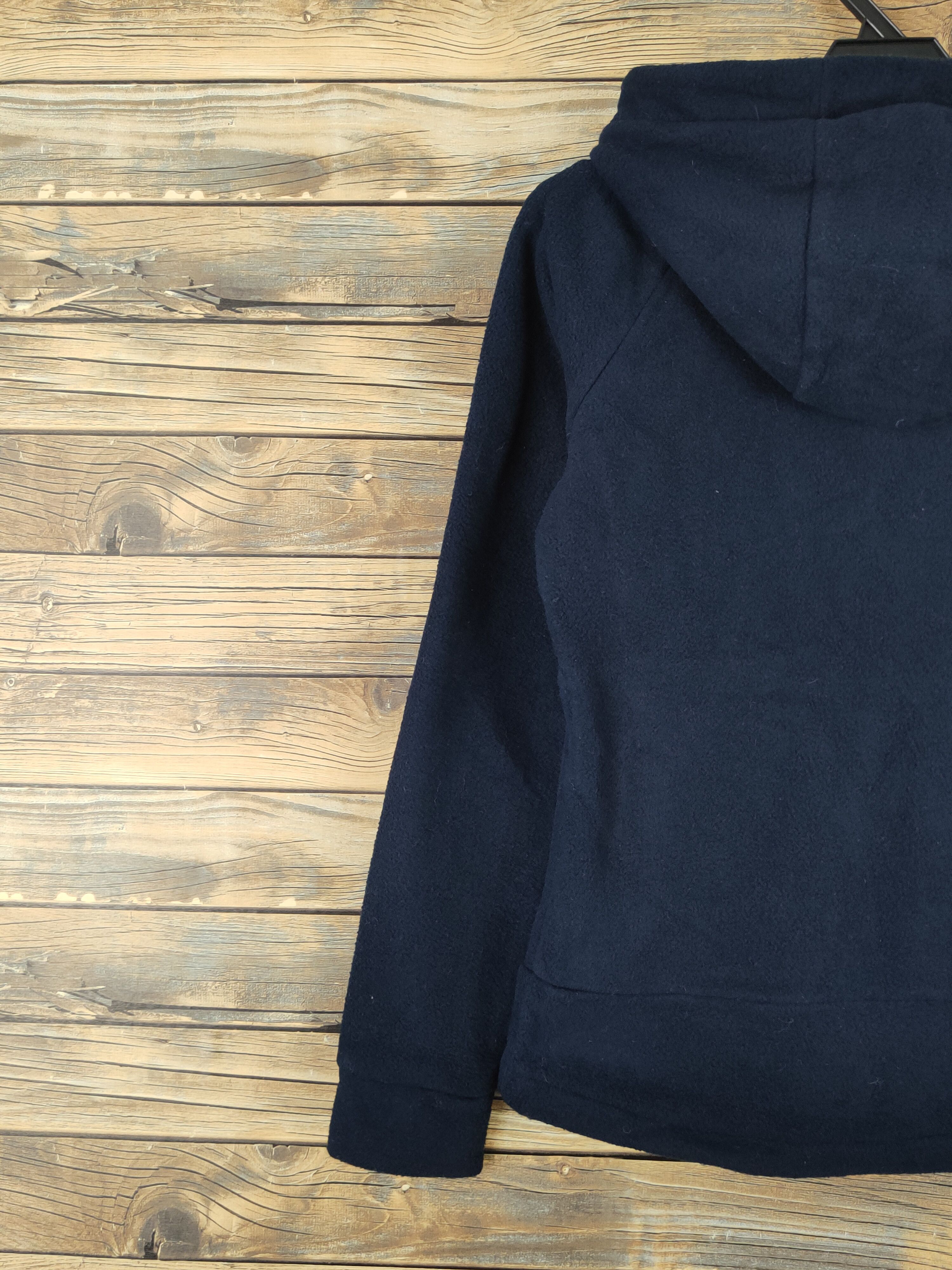 Descente × Japanese Brand × Vintage Descente Navy Hoodie Sweaters #W1135 Size US S / EU 44-46 / 1 - 9 Thumbnail