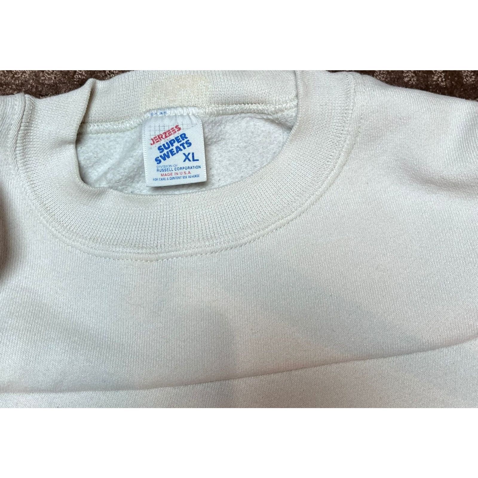 Jerzees 🌸 JERZEES ΦΣΠ Floral Greek Letter Sweatshirt – Size XL Size XL / US 12-14 / IT 48-50 - 4 Thumbnail