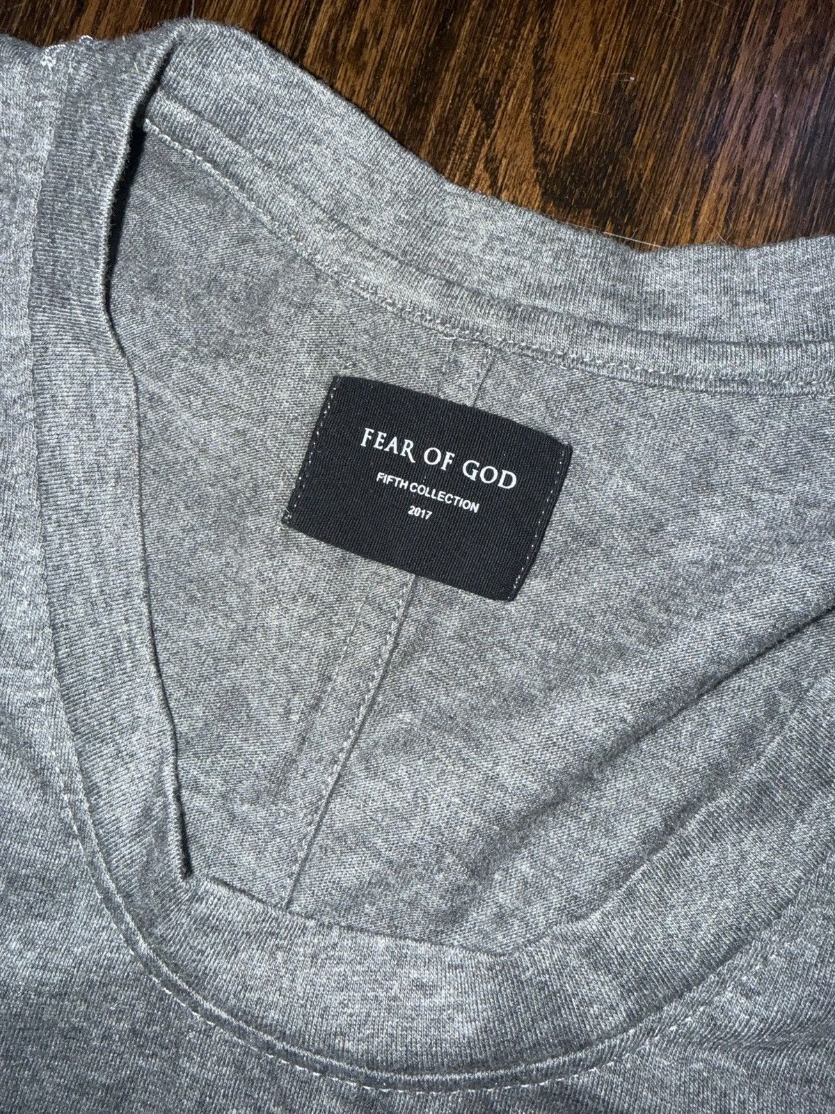 Fear of God FEAR OF GOD Grey Fifth Collection Longline Tank Size Medium Size US M / EU 48-50 / 2 - 4 Thumbnail