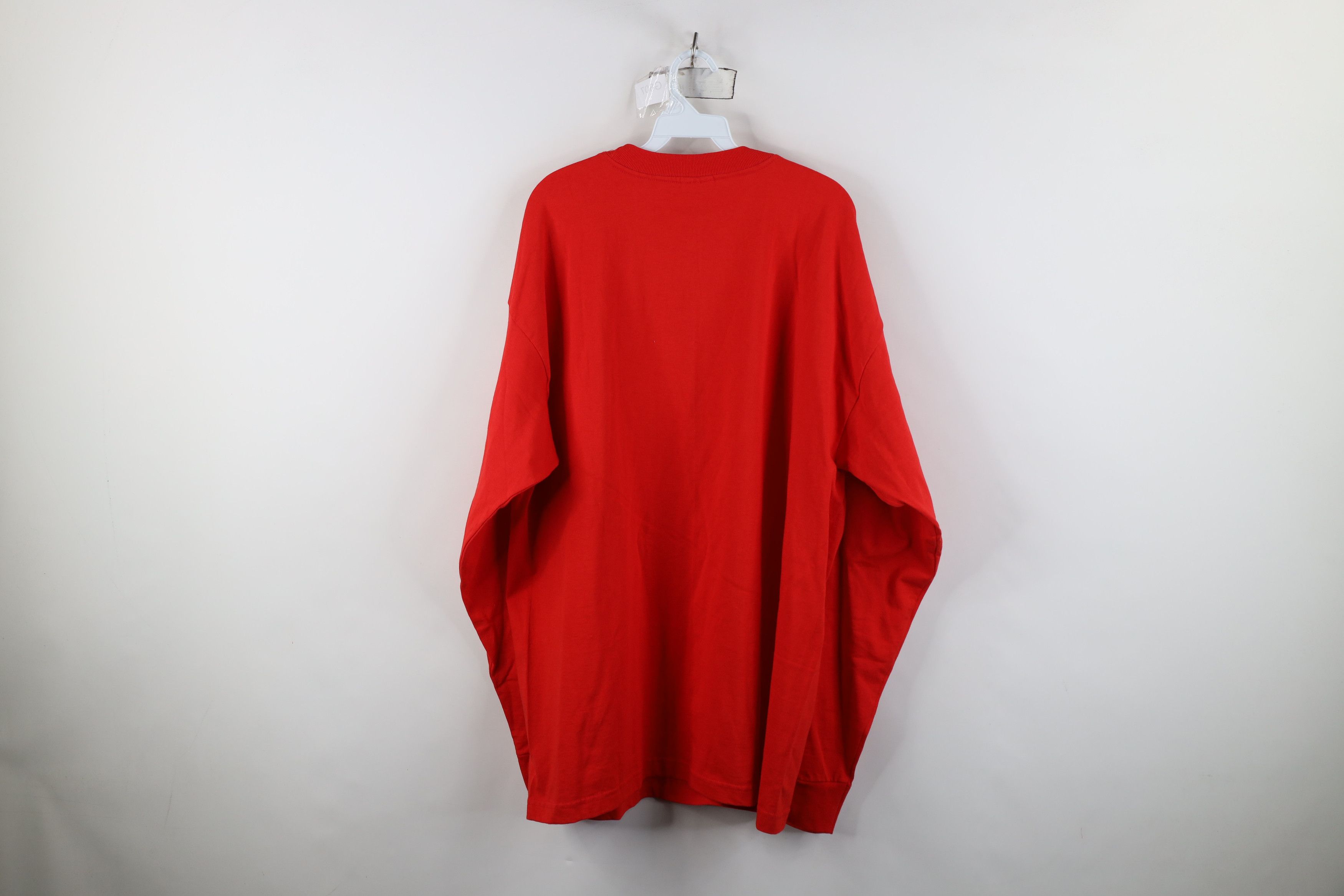 Vintage Vintage 90s Streetwear Made Heavy Long Sleeve T-Shirt Cotton Size US XXL / EU 58 / 5 - 7 Thumbnail