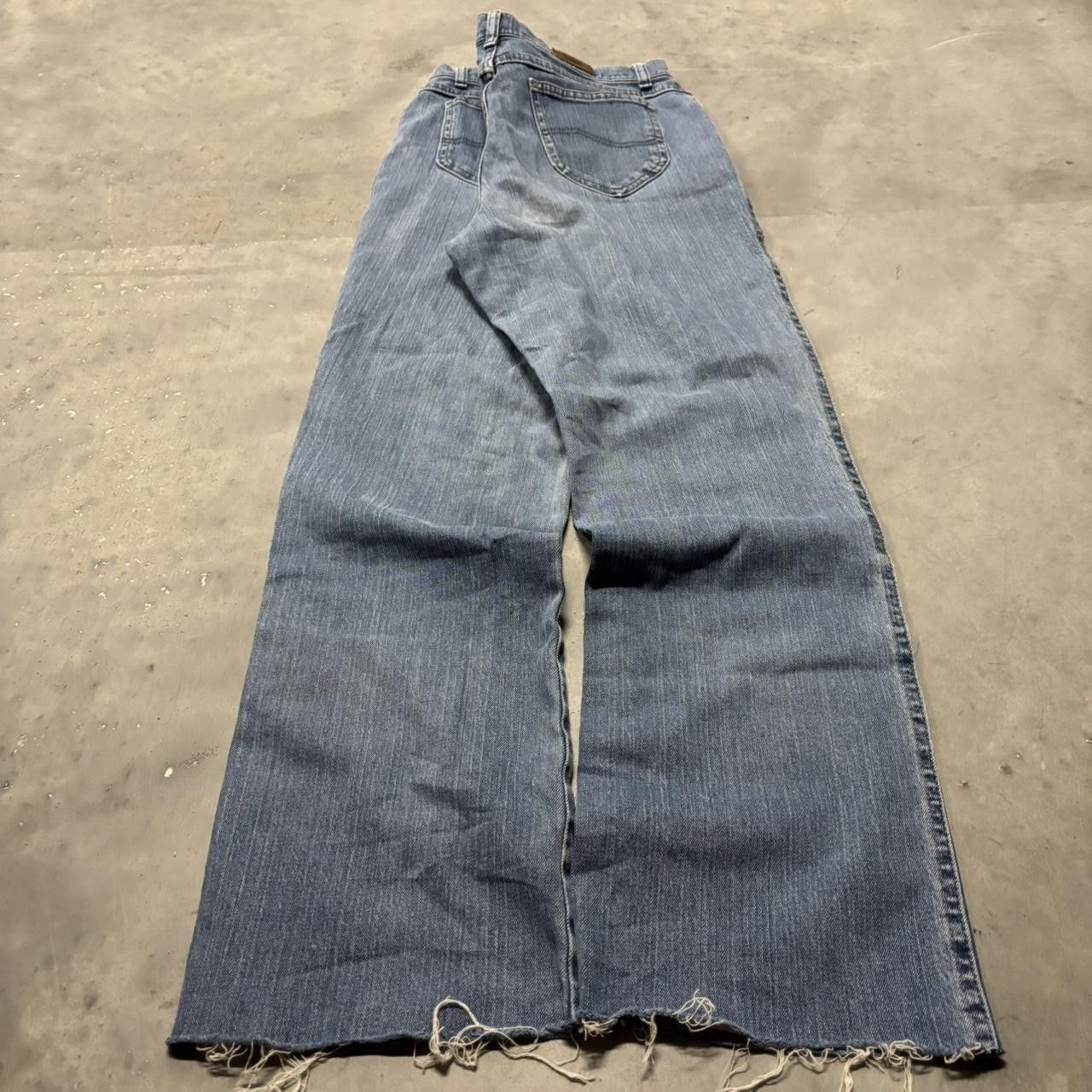 Japanese Brand × Vintage Crazy Vintage Y2K/2000s Medium Wash Essential Denim Jeans! Size US 30 / EU 46 - 4 Thumbnail