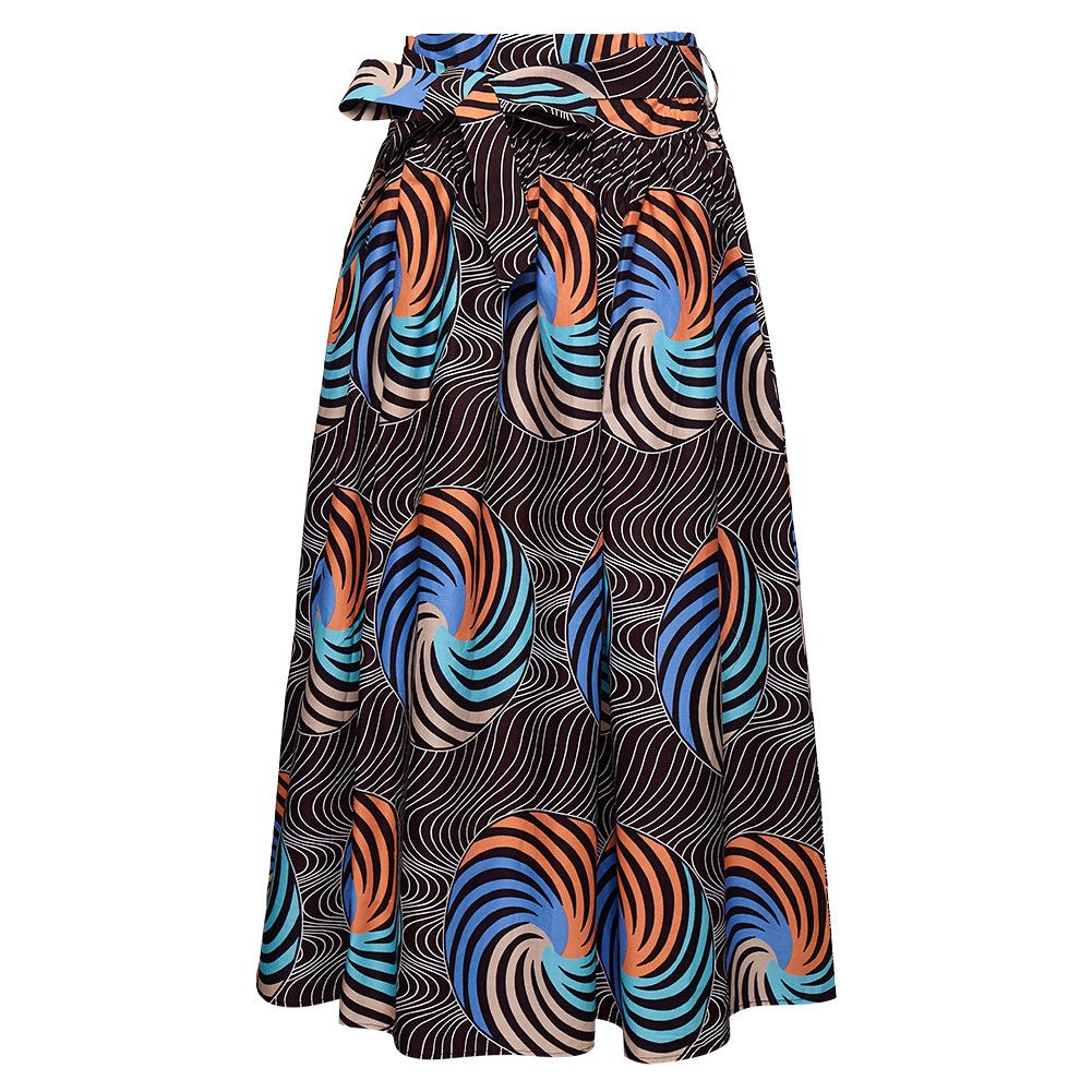 Other Wax Print Skirts Maxi Long Skirt Cotton Size 34" / US 12 / IT 48 - 1 Thumbnail