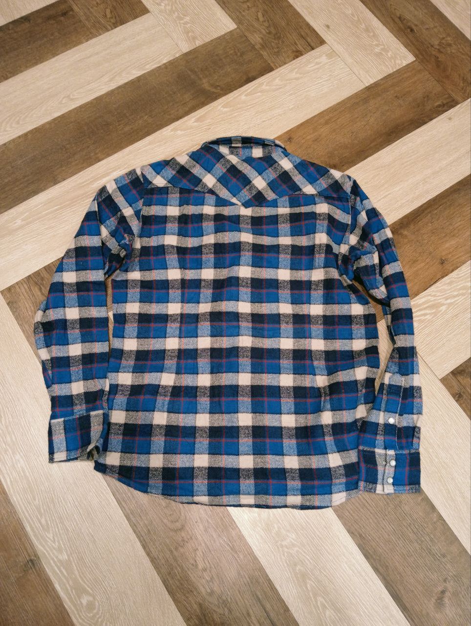 Beams Japan BEAMS JAPAN FLANNEL SHIRT - SIZE L Size US L / EU 52-54 / 3 - 9 Thumbnail