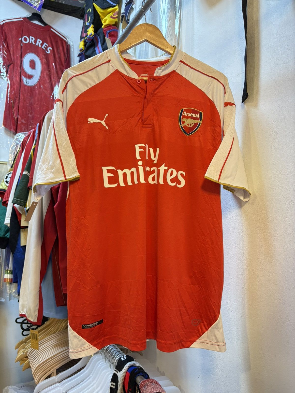 Puma 2015-2016 Arsenal FC OZIL 11 Size US L / EU 52-54 / 3 - 4 Thumbnail