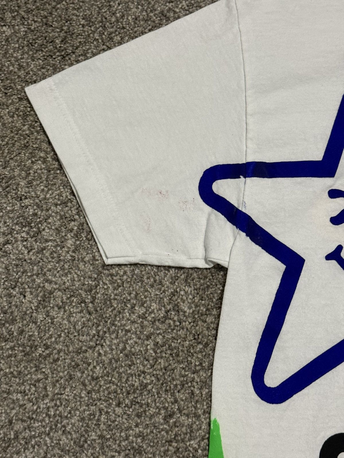 Asspizza Asspizza Hand Screen-Printed Star Shirt Size US L / EU 52-54 / 3 - 3 Thumbnail