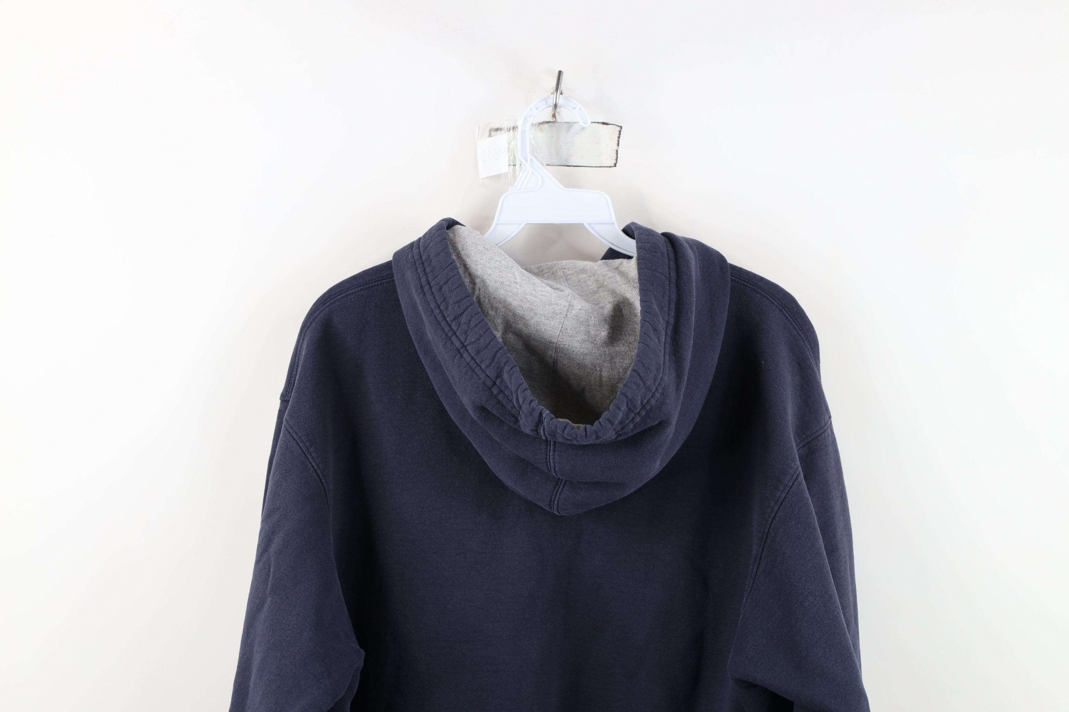 Champion Vintage Y2K Champion Heavyweight Hoodie Sweatshirt Blue Size US M / EU 48-50 / 2 - 12 Thumbnail