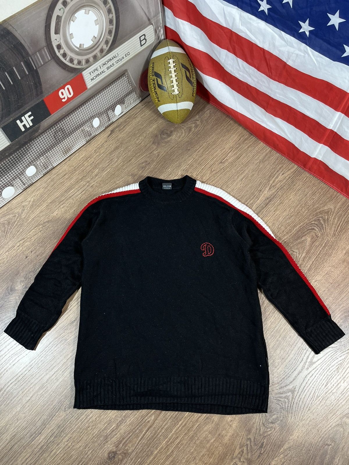 Diesel Vintage Diesel Knit Sweater Big Logo Size US M / EU 48-50 / 2 - 8 Thumbnail