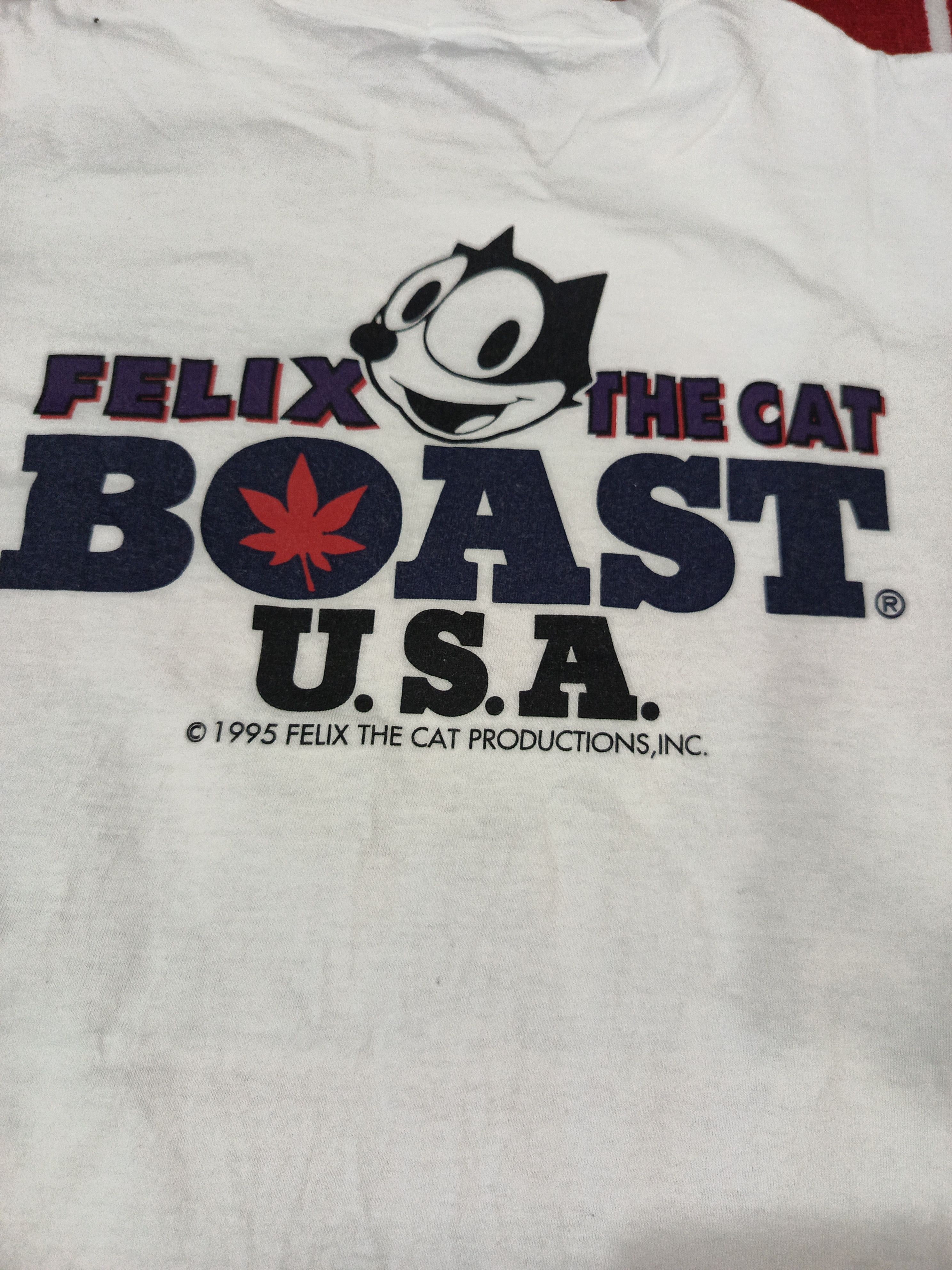 Vintage Vintage BOAST USA FELIX THE CAT 1995’production street shirt Size US M / EU 48-50 / 2 - 9 Thumbnail