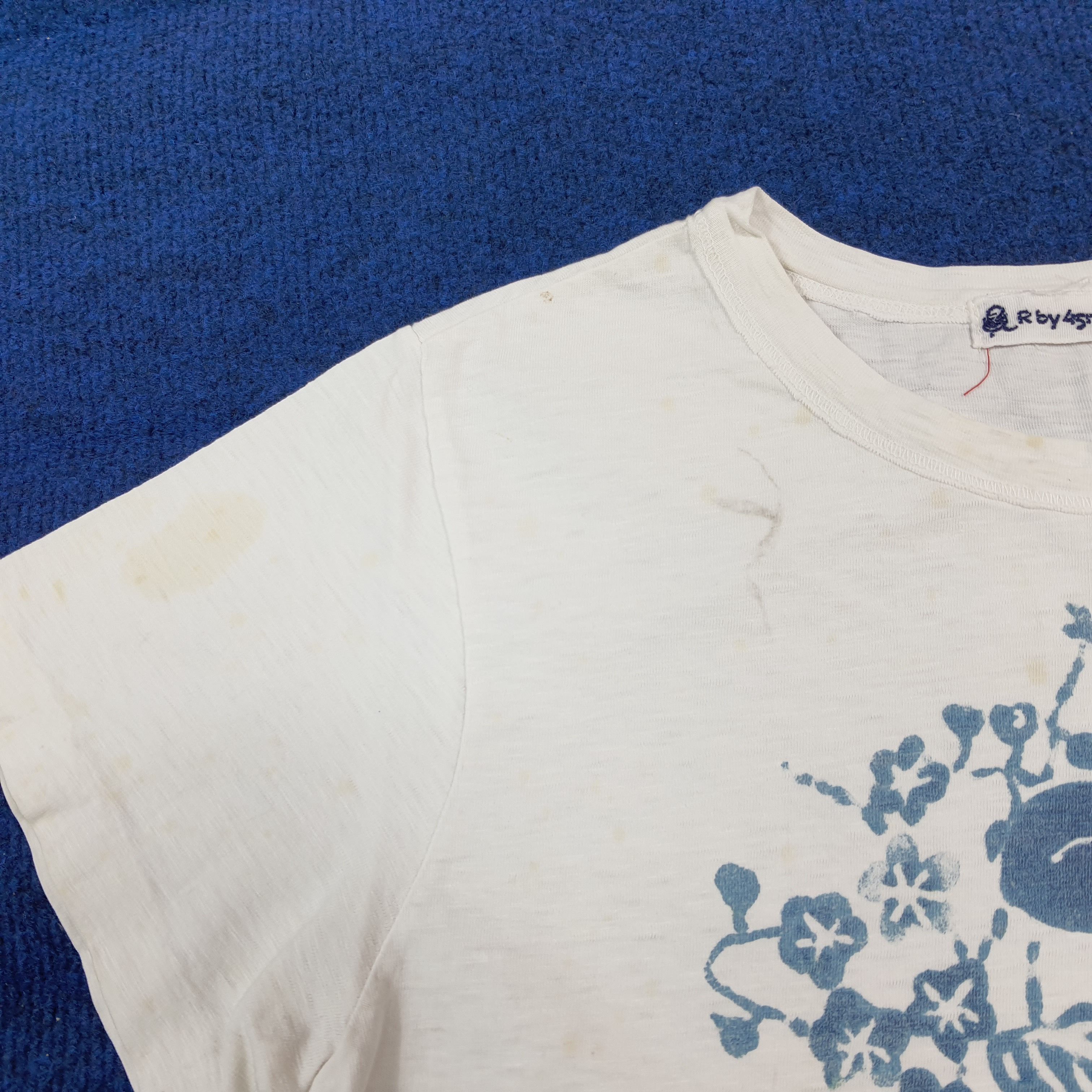 45rpm Vintage R by 45rpm Japan Art Tshirt C299N9 Size S / US 4 / IT 40 - 8 Thumbnail