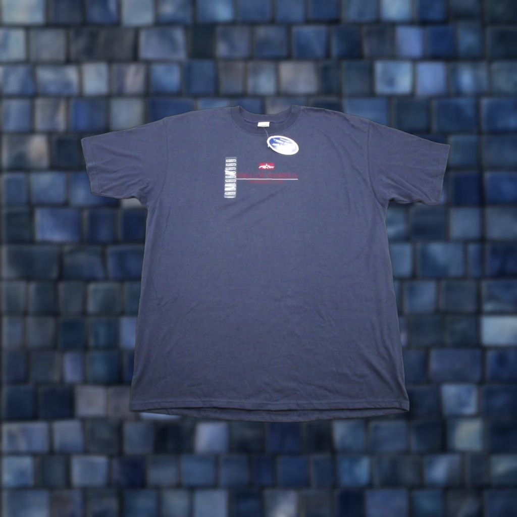 Vintage VINTAGE Mall of America T-Shirt Mens 2XL Blue Embroidered Cotton Crew Neck Short Sleeve Size US XXL / EU 58 / 5 - 1 Thumbnail