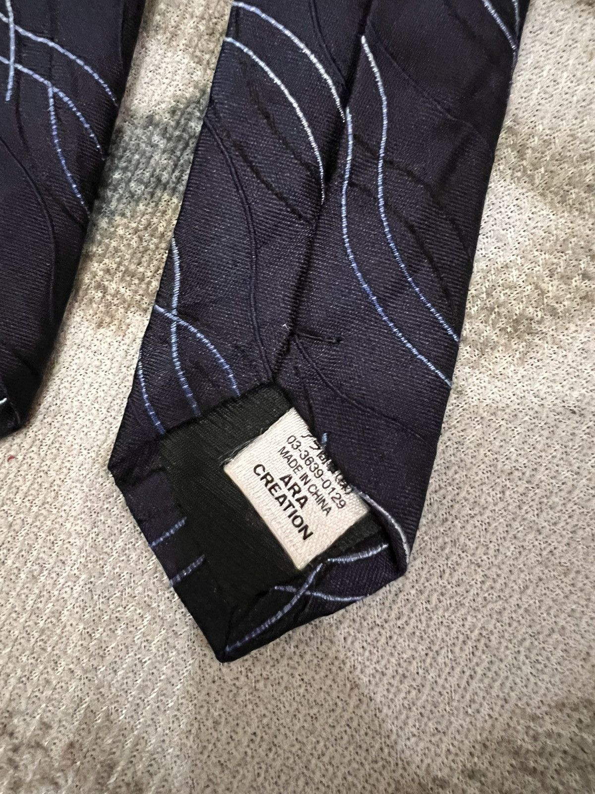 Hiroko Koshino Homme Hiroko Koshino Homme Tie Size ONE SIZE - 6 Thumbnail