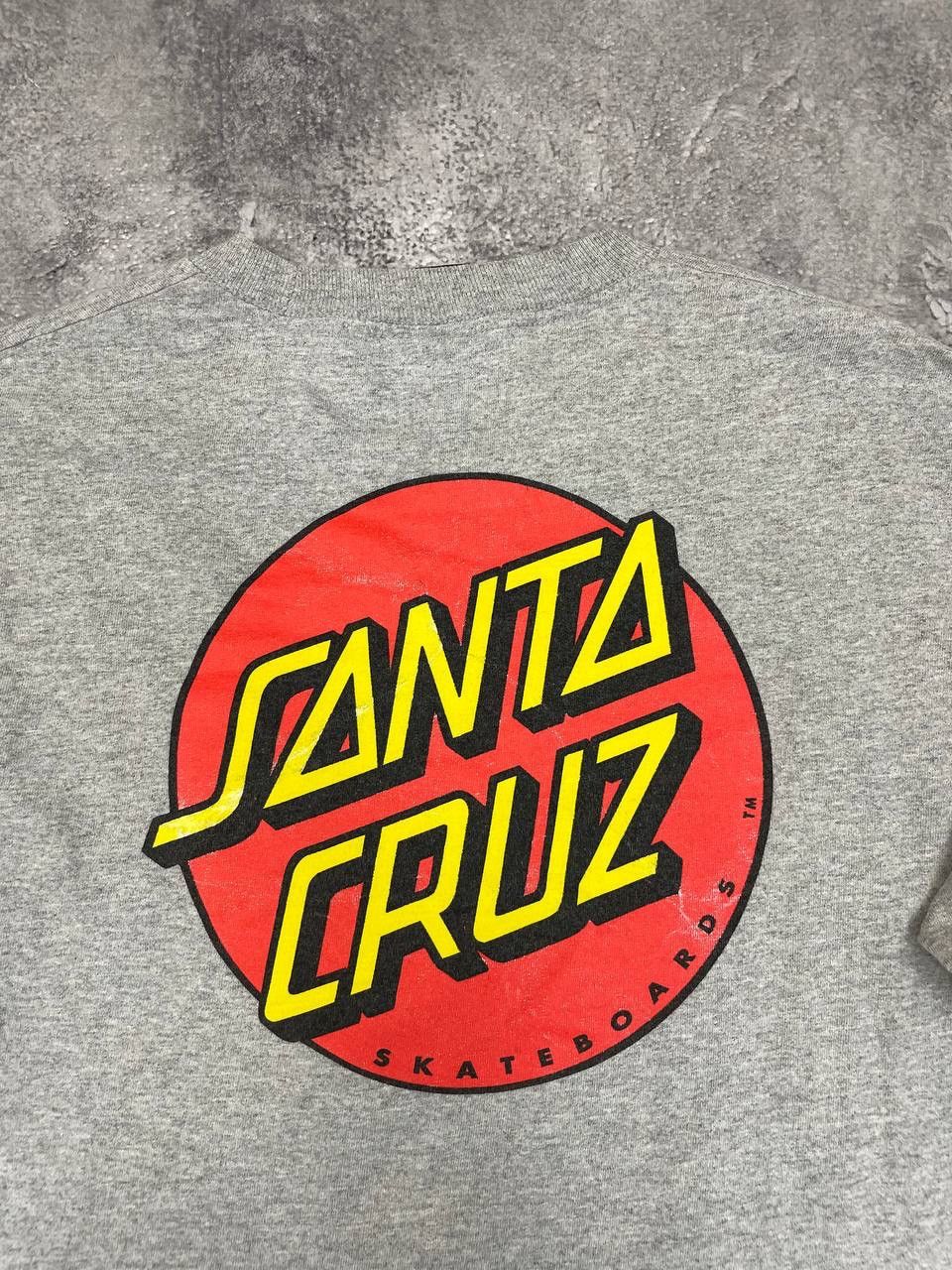 Santa Cruz Skateboards Santa Cruz Men Long Sleeve T Shirt Grey Casual Size M Size US M / EU 48-50 / 2 - 7 Thumbnail