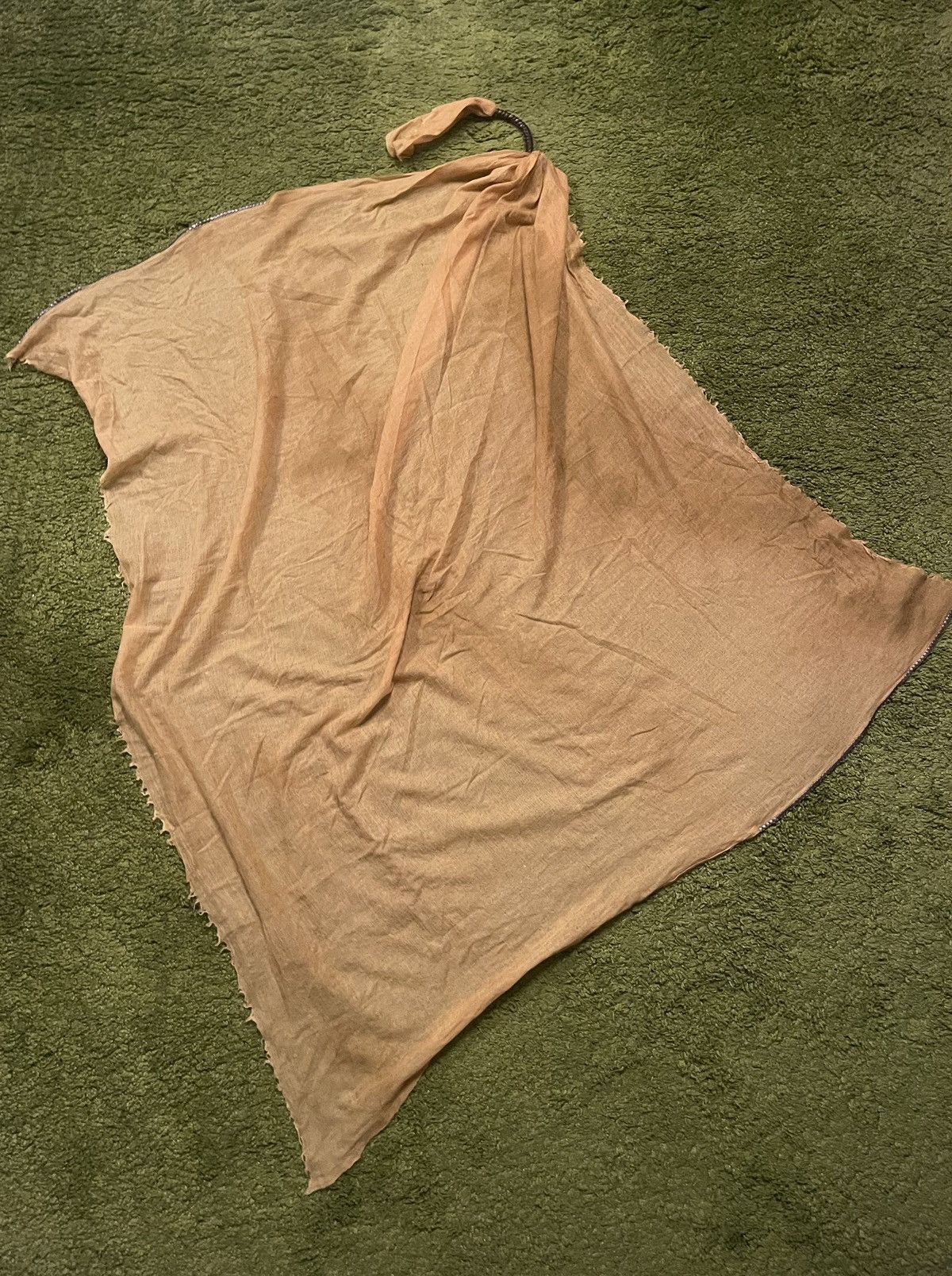 Designer × Hollywood Trading Company HTC Hollywood Trading Company avant garde wool scarf Size ONE SIZE - 2 Thumbnail