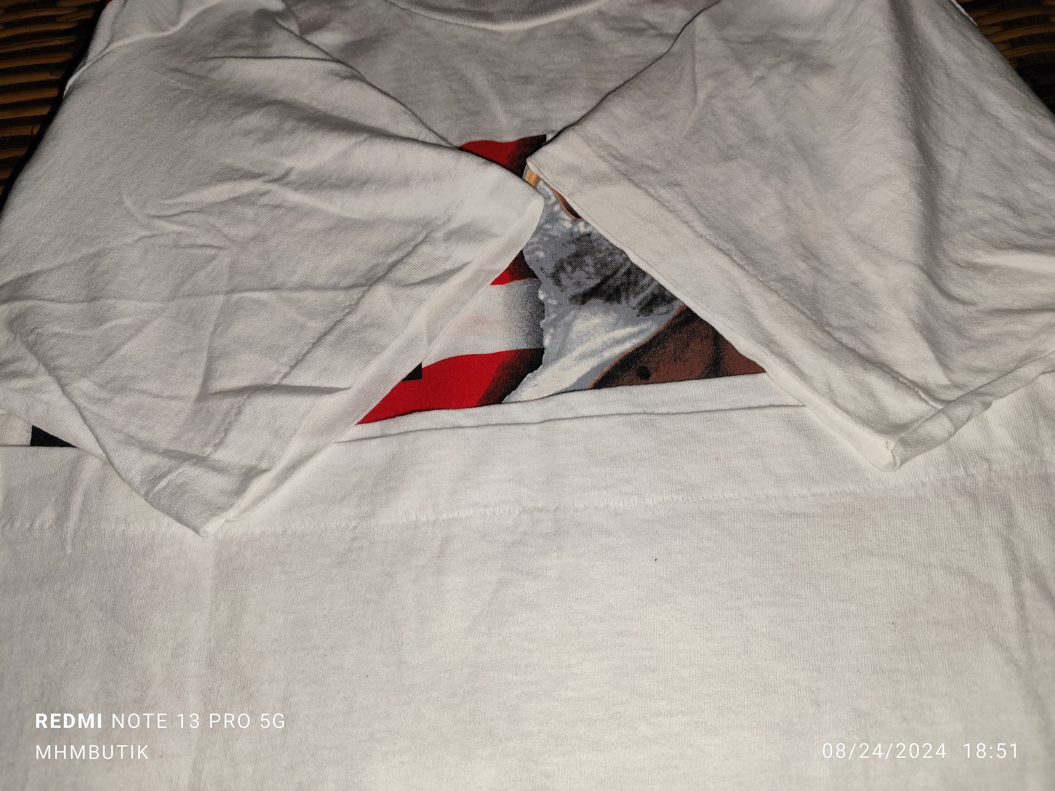 Rap Tees Vintage MC Hammer Here Come The Hammer Tee Shirt Size US M / EU 48-50 / 2 - 7 Thumbnail