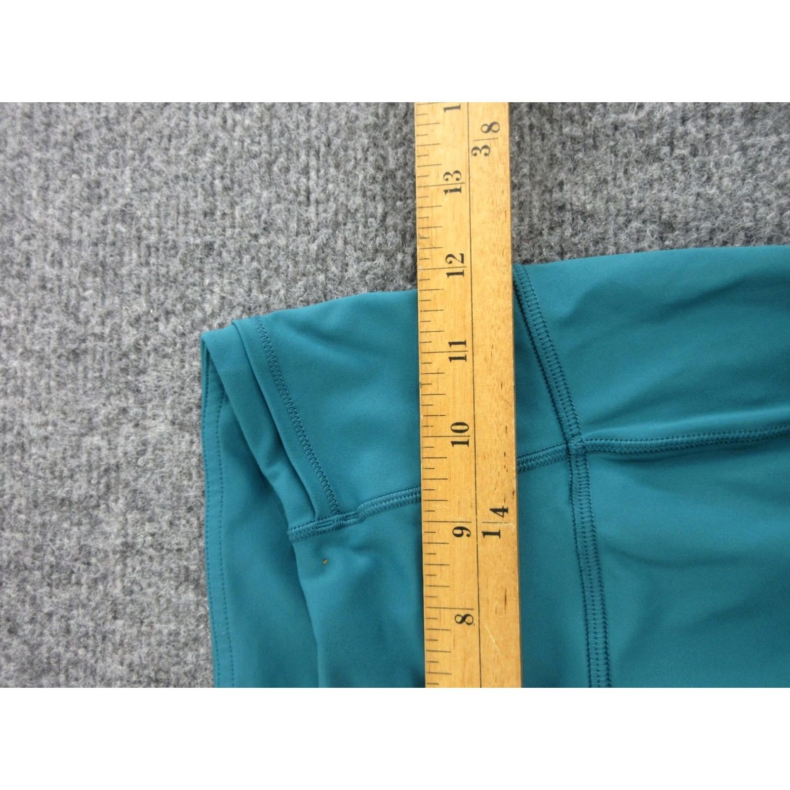 Lululemon Lululemon Leggings Womens 4 Green High Rise Ankle Pockets Yoga Athletic Gym Size 27" / US 4 / IT 40 - 4 Thumbnail