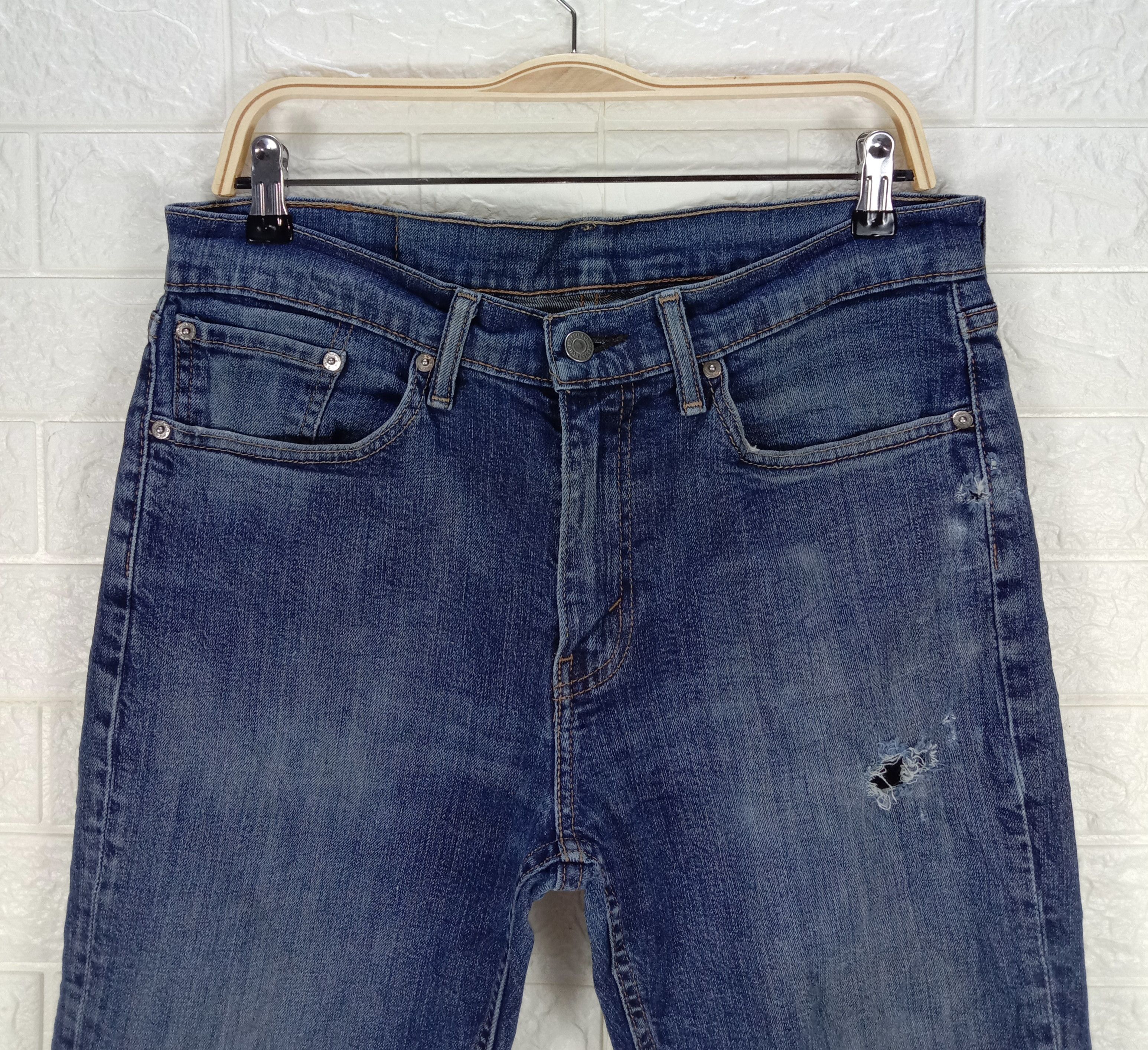 Levi's Vintage Levi's 514 Jeans Earth Tone Distressed Denim Size US 32 / EU 48 - 2 Thumbnail