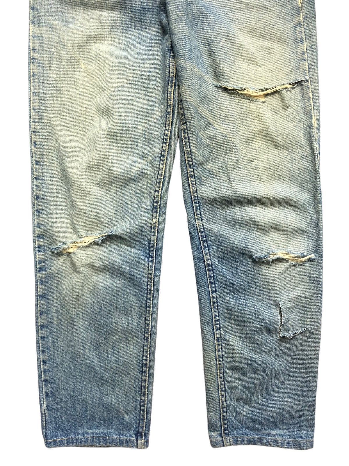 If Six Was Nine × Le Grande Bleu (L.G.B.) × Lee Vintage Lee Riders Distressed Jeans Made in USA Size US 30 / EU 46 - 4 Thumbnail