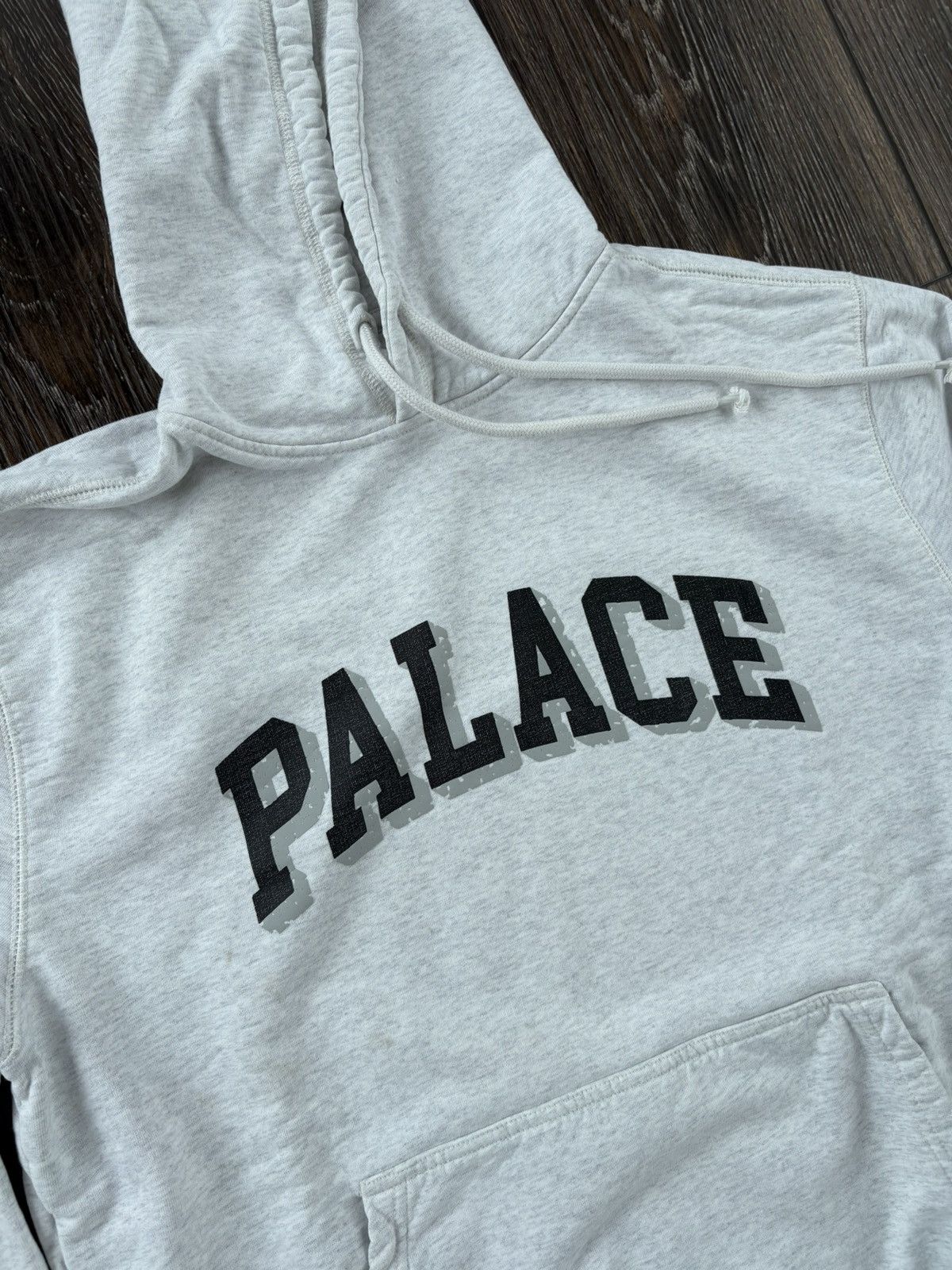 Palace Palace Puff Drop Shadow Hoodie Grey Size US M / EU 48-50 / 2 - 3 Thumbnail