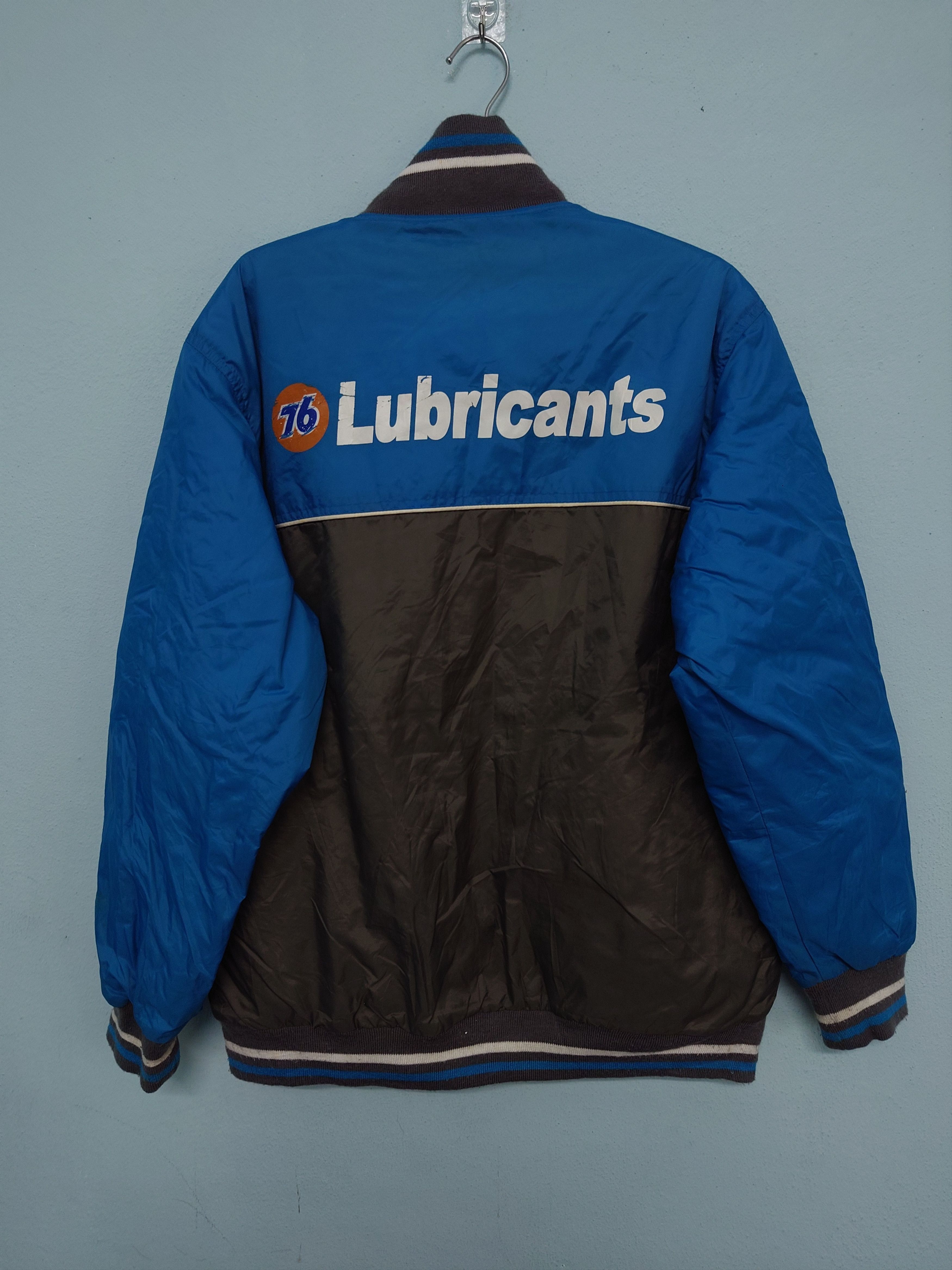 Other Vintage 76 Lubricants Racing Riversible Bomber Jacket Size US M / EU 48-50 / 2 - 2 Thumbnail