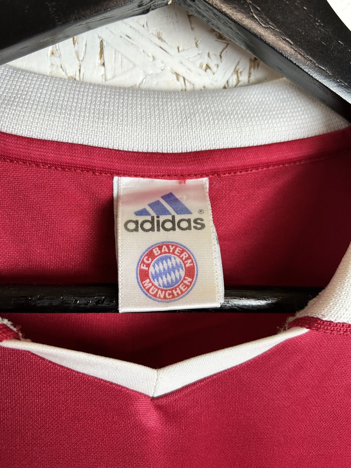 Adidas 00s Adidas Bayern Munchen 2003/04 Home Kit Soccer Jersey L Size US L / EU 52-54 / 3 - 8 Thumbnail