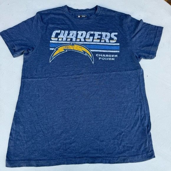 NFL NEW LOS ANGELES CHARGERS NFL TEAM APPAREL T-SHIRT SZ LARGE L Size US L / EU 52-54 / 3 - 1 Thumbnail