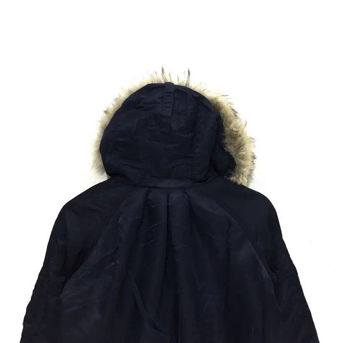 Japanese Brand Vintage FLORENT RELAX Coyote Fur Parka Hoodie Jacket Size M / US 6-8 / IT 42-44 - 7 Thumbnail