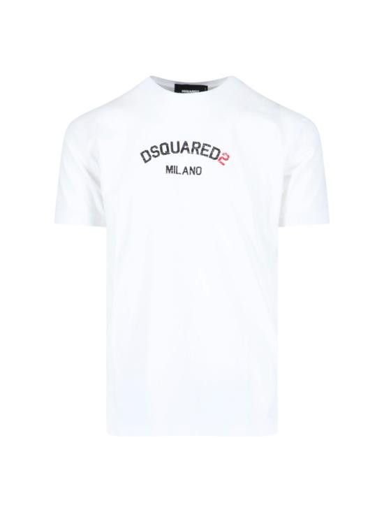 Dsquared2 DSQUARED2 Men T-Shirts S74GD0969 S22507 100 White Size US S / EU 44-46 / 1 - 1 Thumbnail