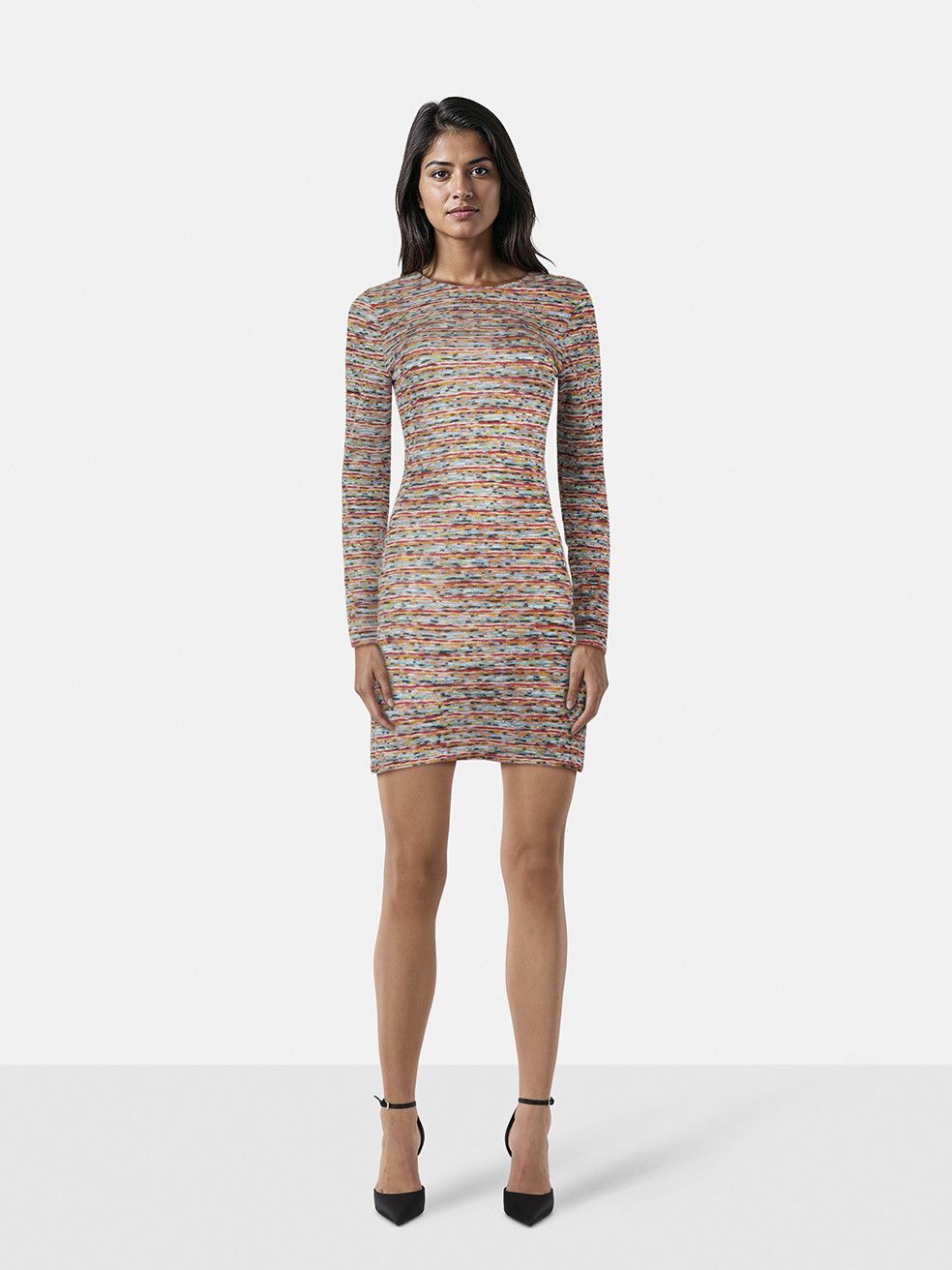 Missoni Metallic Long Sleeve Knit Dress Size M / US 6-8 / IT 42-44 - 1 Thumbnail