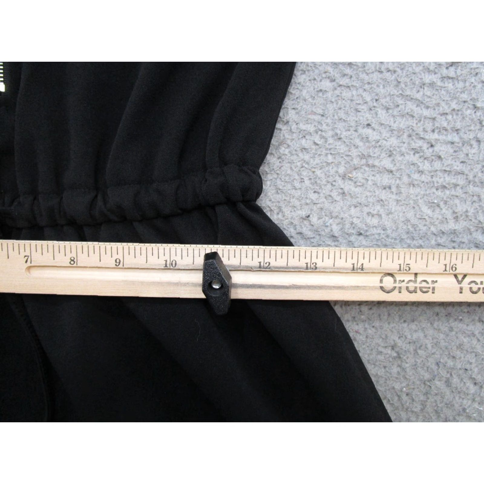 Vintage Maurices Women's Sleeveless Pullover Black Dress XS Casual Dress Halter Neckline Midi Sheath Black Womens XS Size XS / US 0-2 / IT 36-38 - 6 Thumbnail