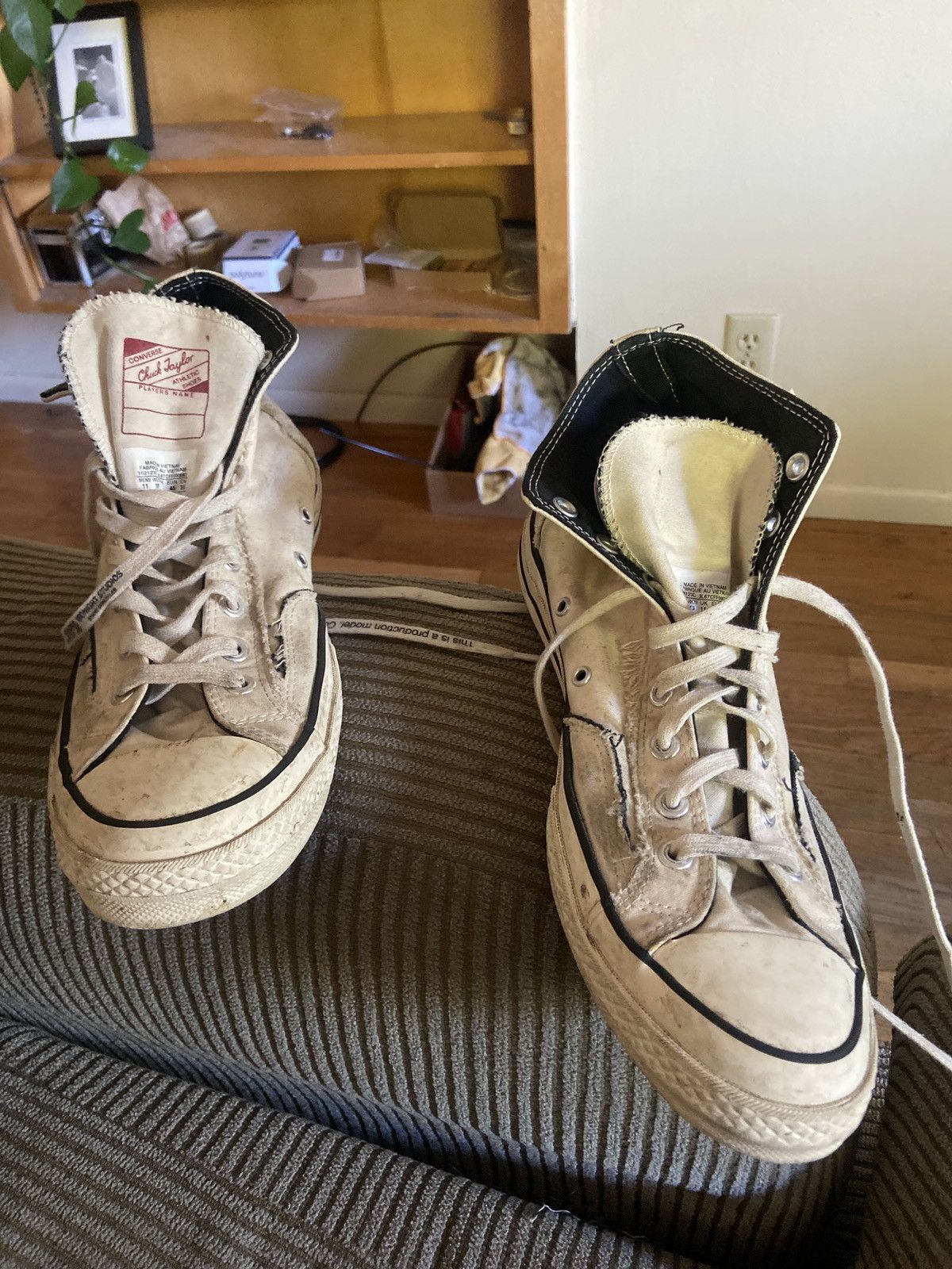 Converse × Midnight Studios Midnight Studios converse high top chuck taylors Size US 11 / EU 44 - 6 Thumbnail