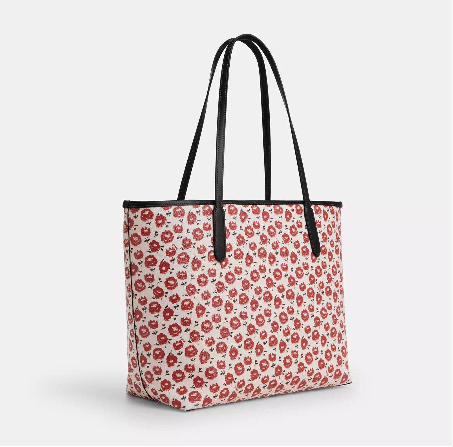 Coach City Tote Bag With Floral Print CBI50 Size ONE SIZE - 9 Thumbnail
