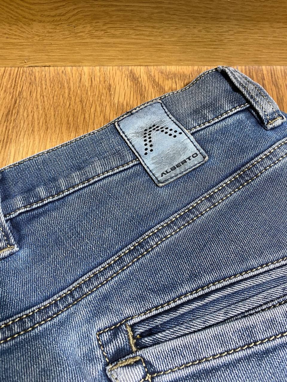Alberto Vintage 90s Alberto Gang Baggy Jeans Size US 35 - 9 Thumbnail