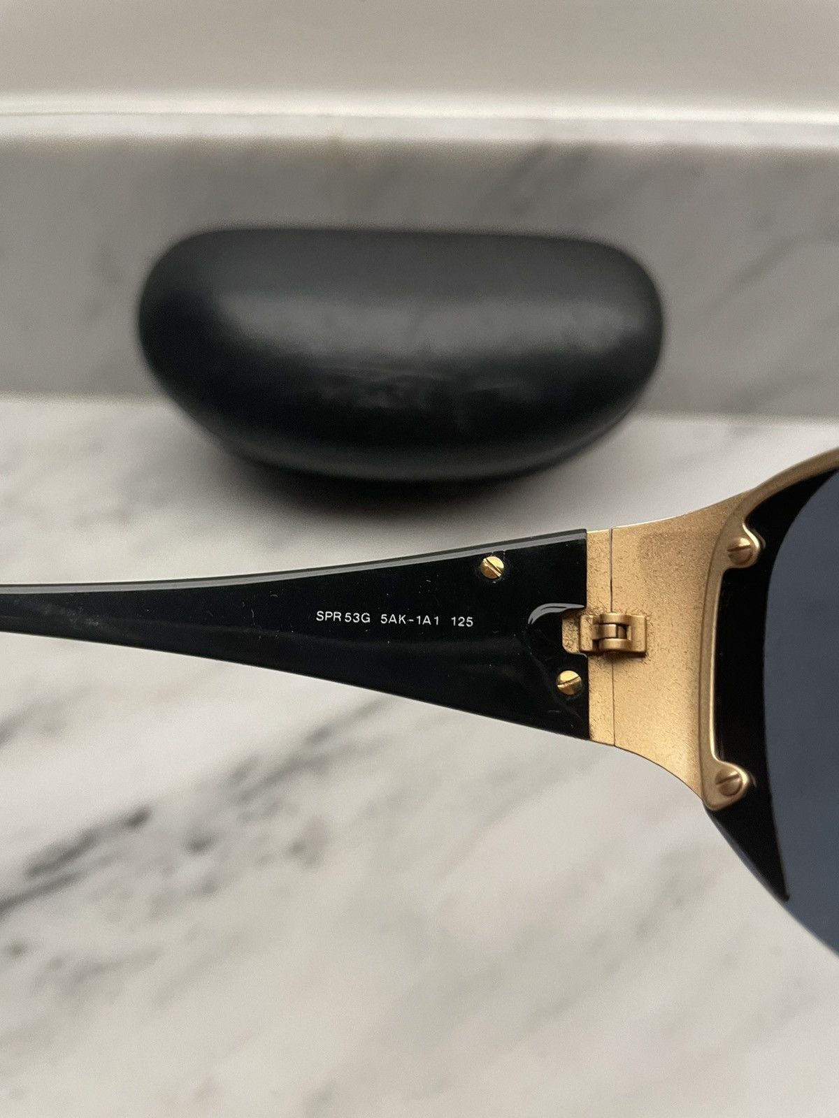 Prada Prada 💯 SPR 53G mask sunglasses shield Size ONE SIZE - 7 Thumbnail