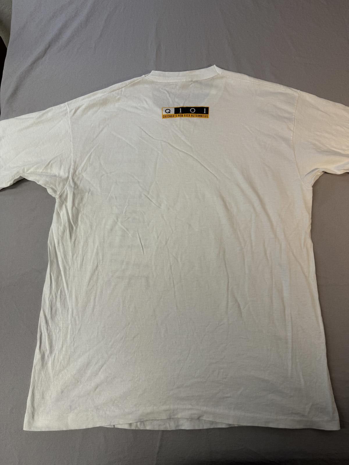 Fruit Of The Loom VTG Q101 Chicago Radio T-shirt Alternative New Rock XL Size US XL / EU 56 / 4 - 2 Thumbnail