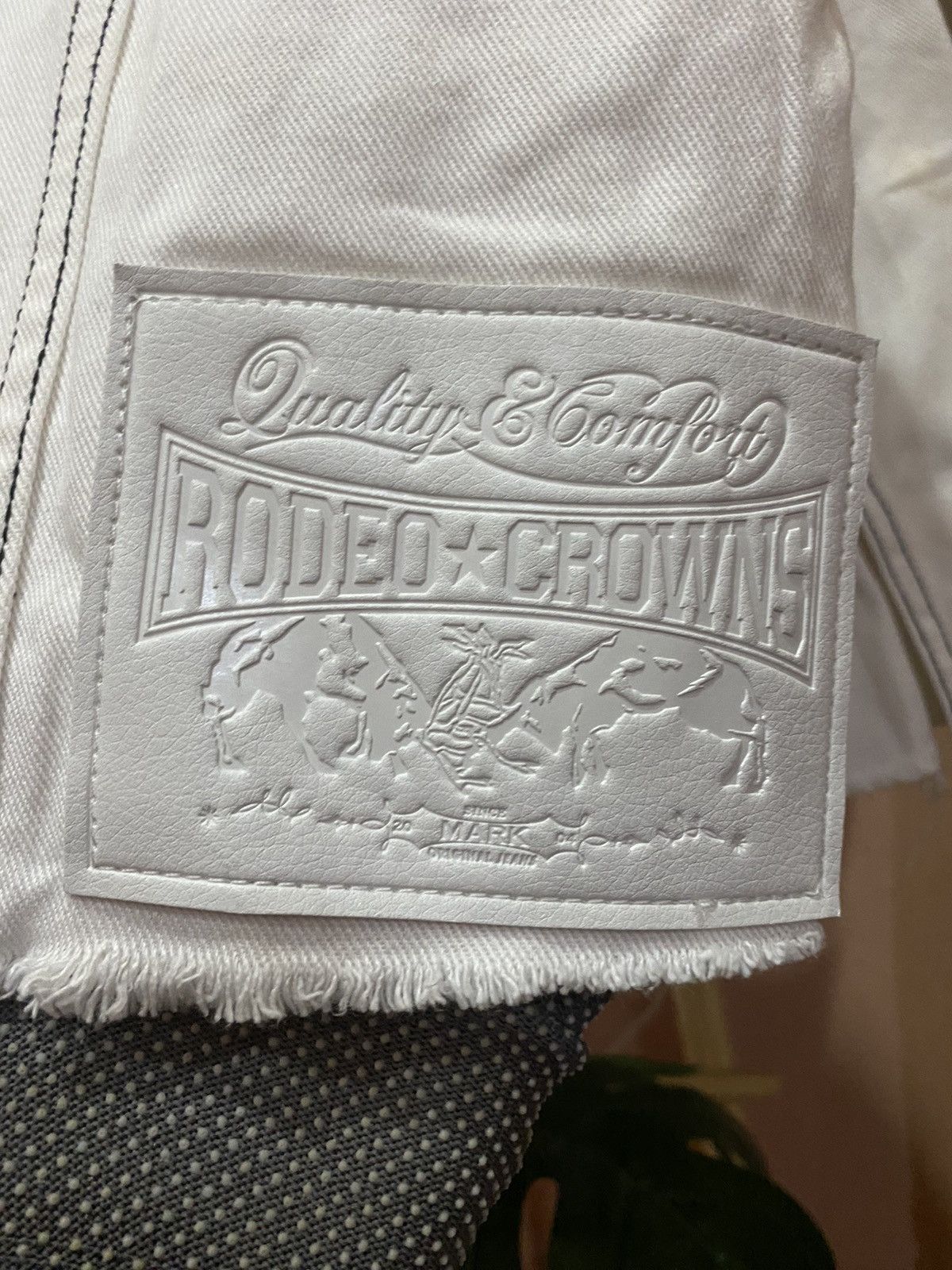 Japanese Brand RODEO CROWN DISTRESSED DENIM JACKET Size US XL / EU 56 / 4 - 12 Thumbnail
