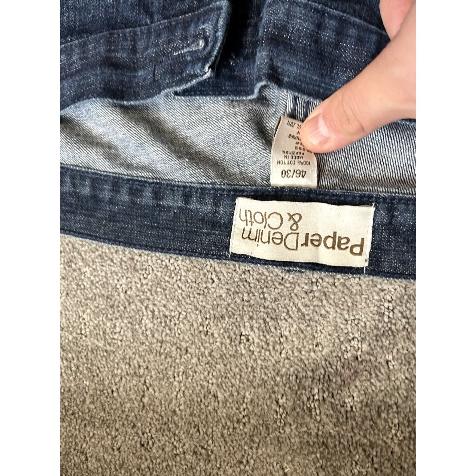 Denime Paper Denim & Cloth Jeans Main Selling Point Shirt? (invalid) Size US 30 / EU 46 - 5 Thumbnail