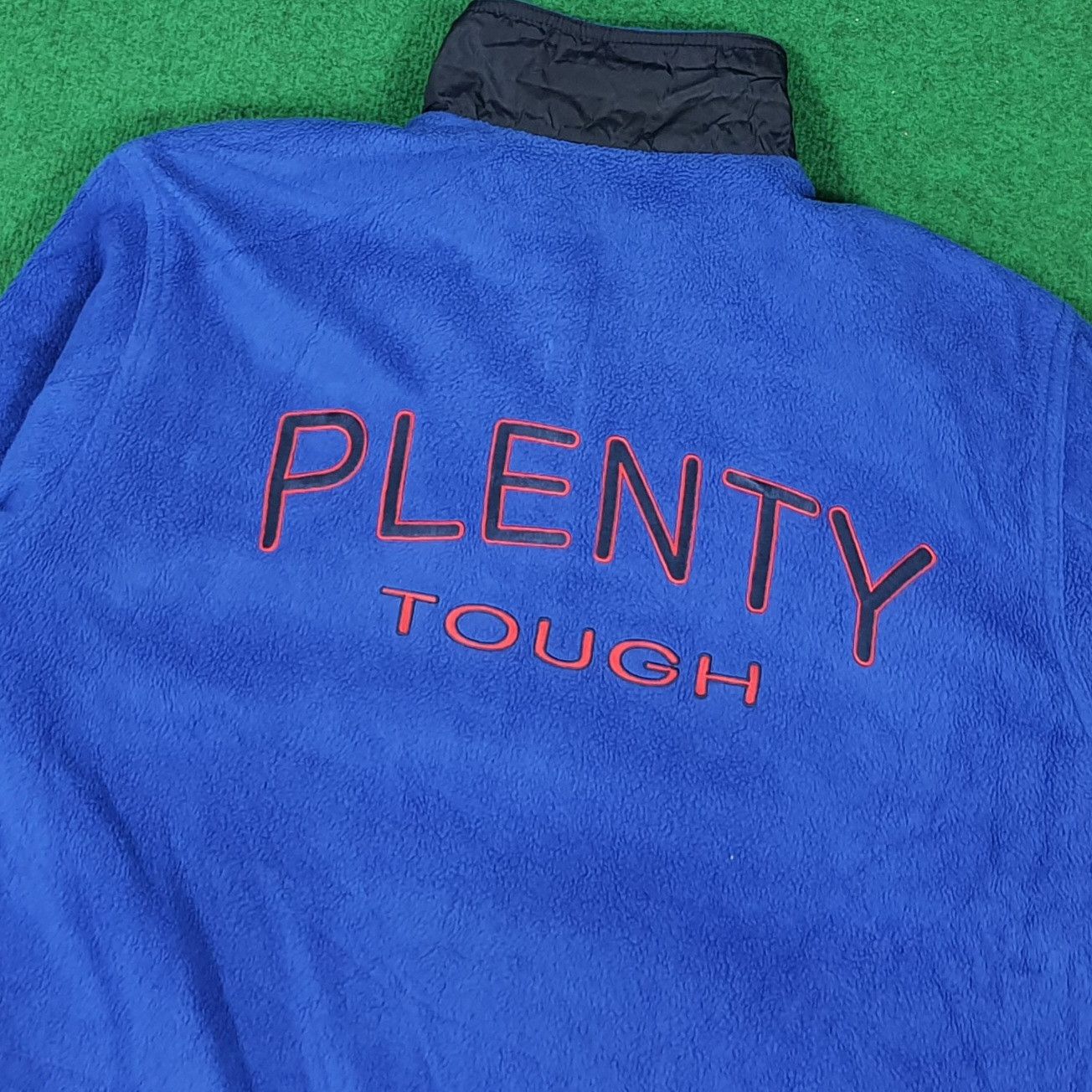 Vintage Vintage 90s Plenty Tough PTS Reversible Windbreaker C284N8 Size US L / EU 52-54 / 3 - 2 Thumbnail