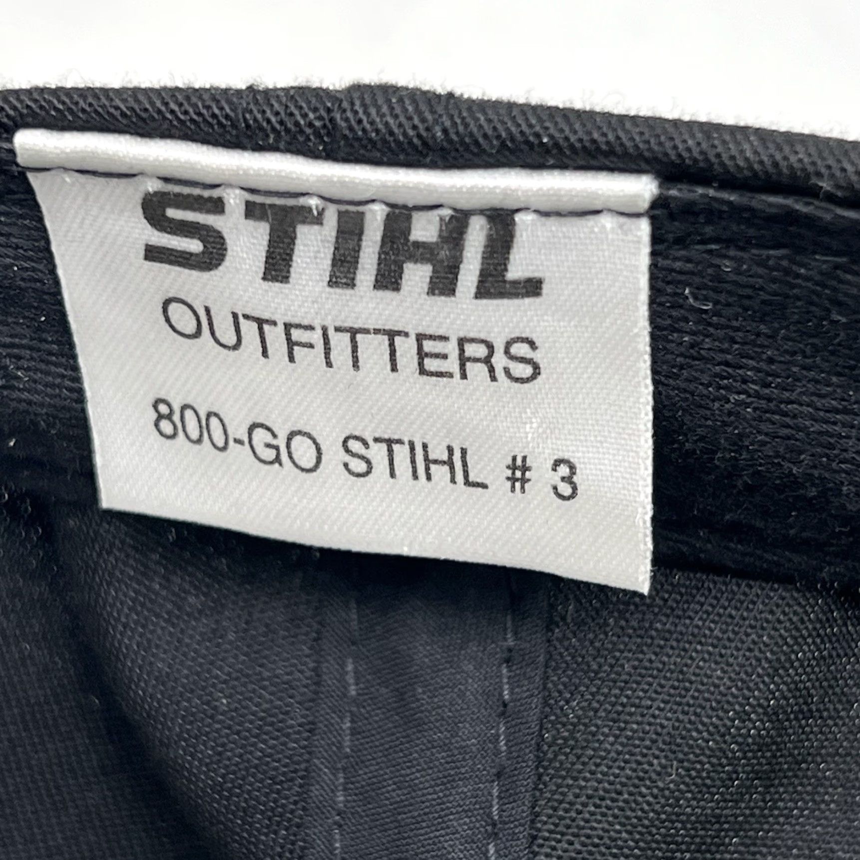 Vintage Team Stihl Embroidered Snap-Back Cap Black Adult One Size Size ONE SIZE - 6 Thumbnail