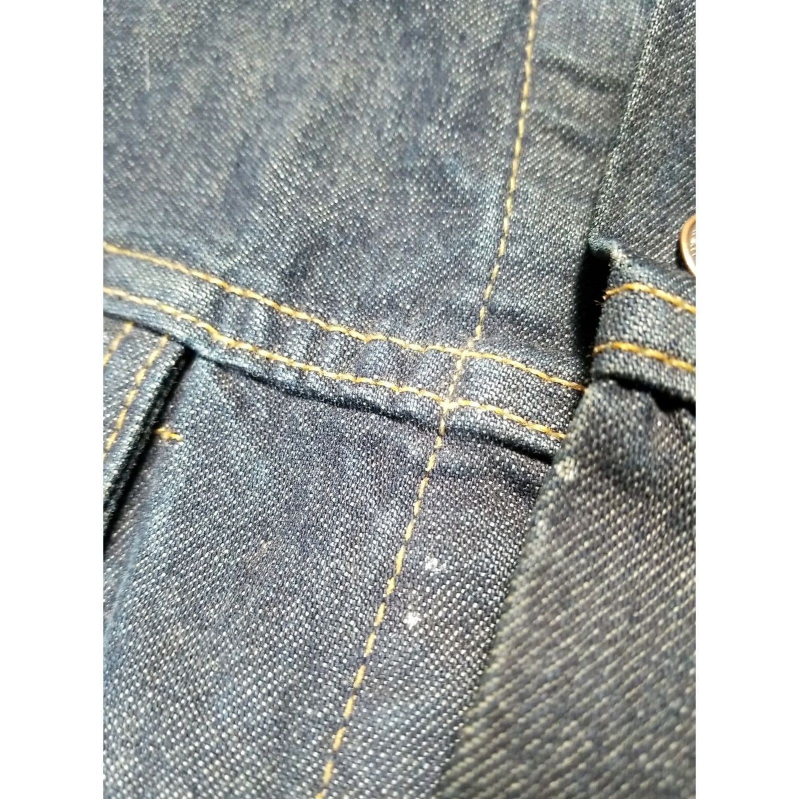 Vintage VINTAGE U2 Elevation Tour Levis Jean Jacket Levis Red Tab Mens XL Blue Jacket Men XL Size US 36 / EU 52 - 5 Thumbnail