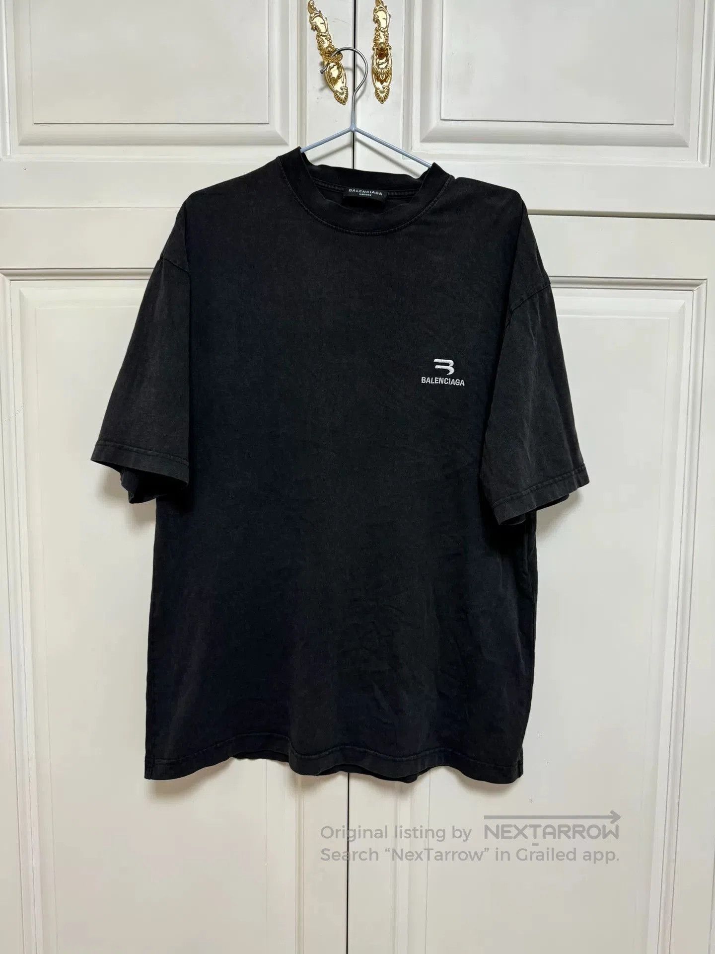 Balenciaga Logo Short Sleeve T.
