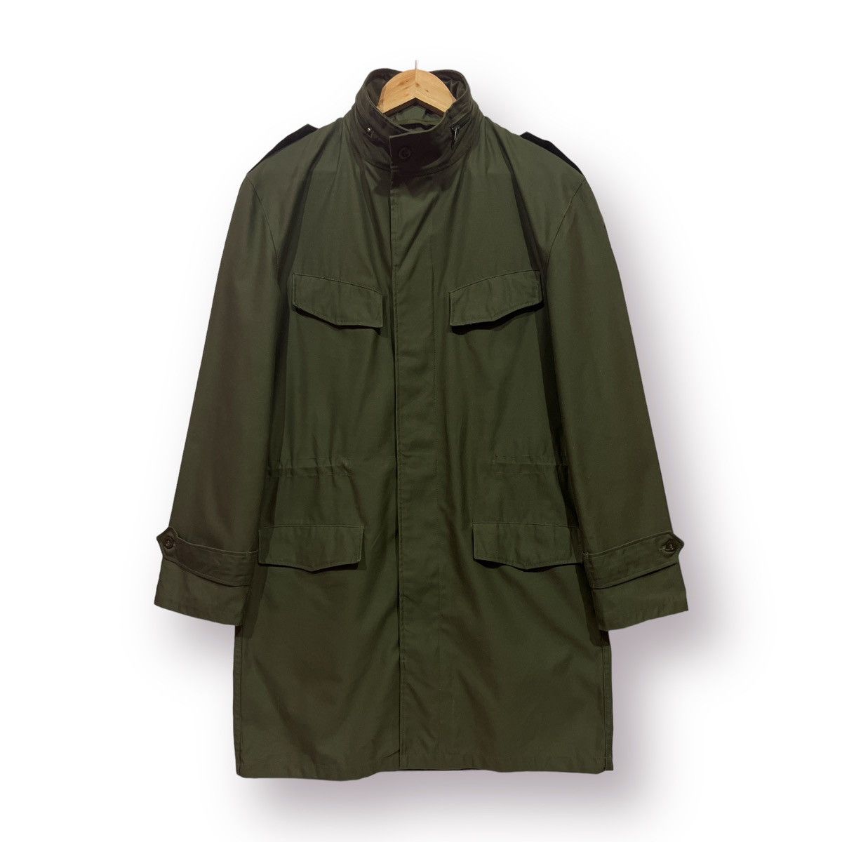 Vintage 🔥 Belgian Army Parka M87 Olive Coat - M Size US M / EU 48-50 / 2 - 3 Thumbnail