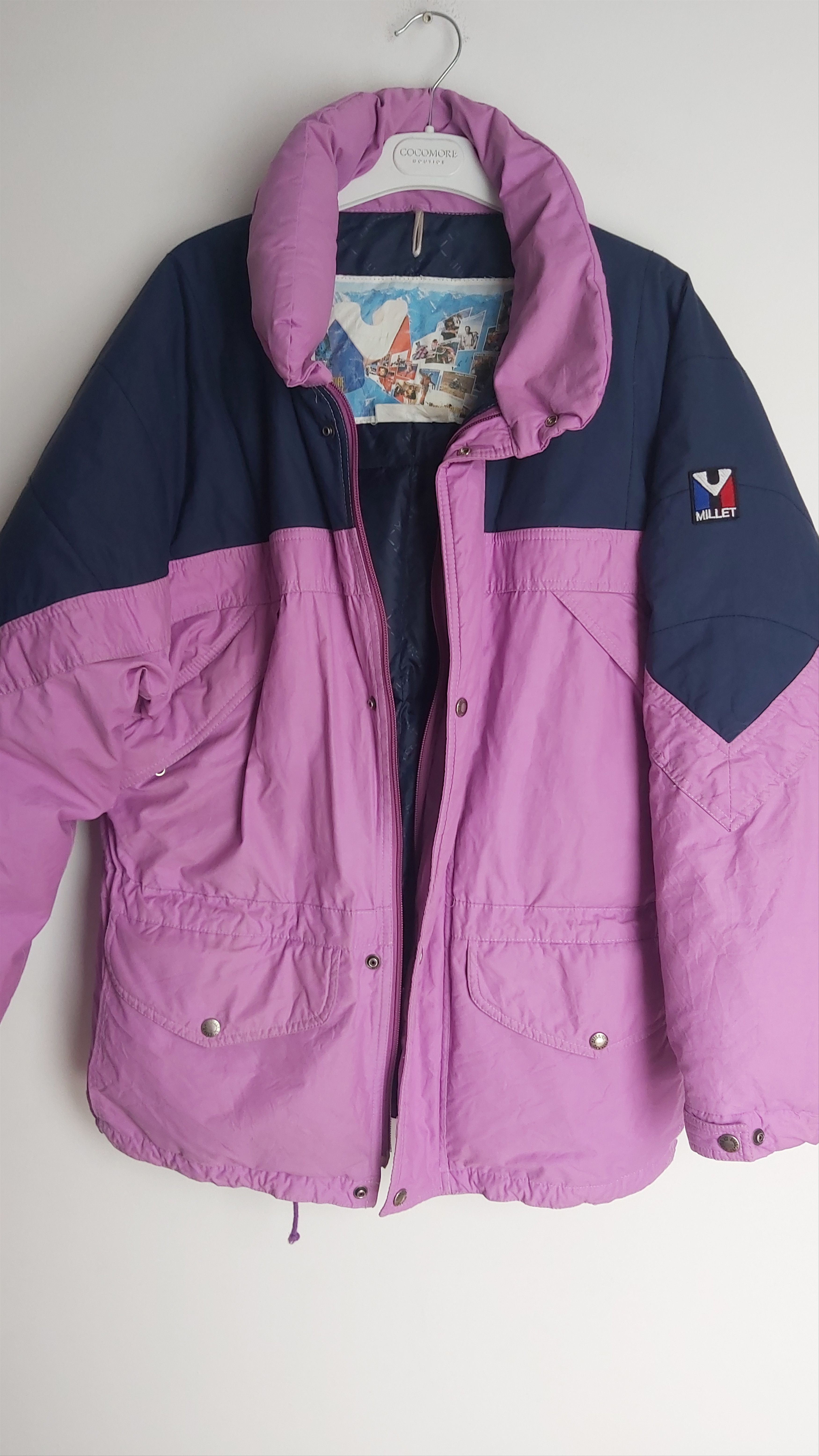 image of Miles Snow Ski Jacket Millet in Violet Pink, Women's (Size Large)
